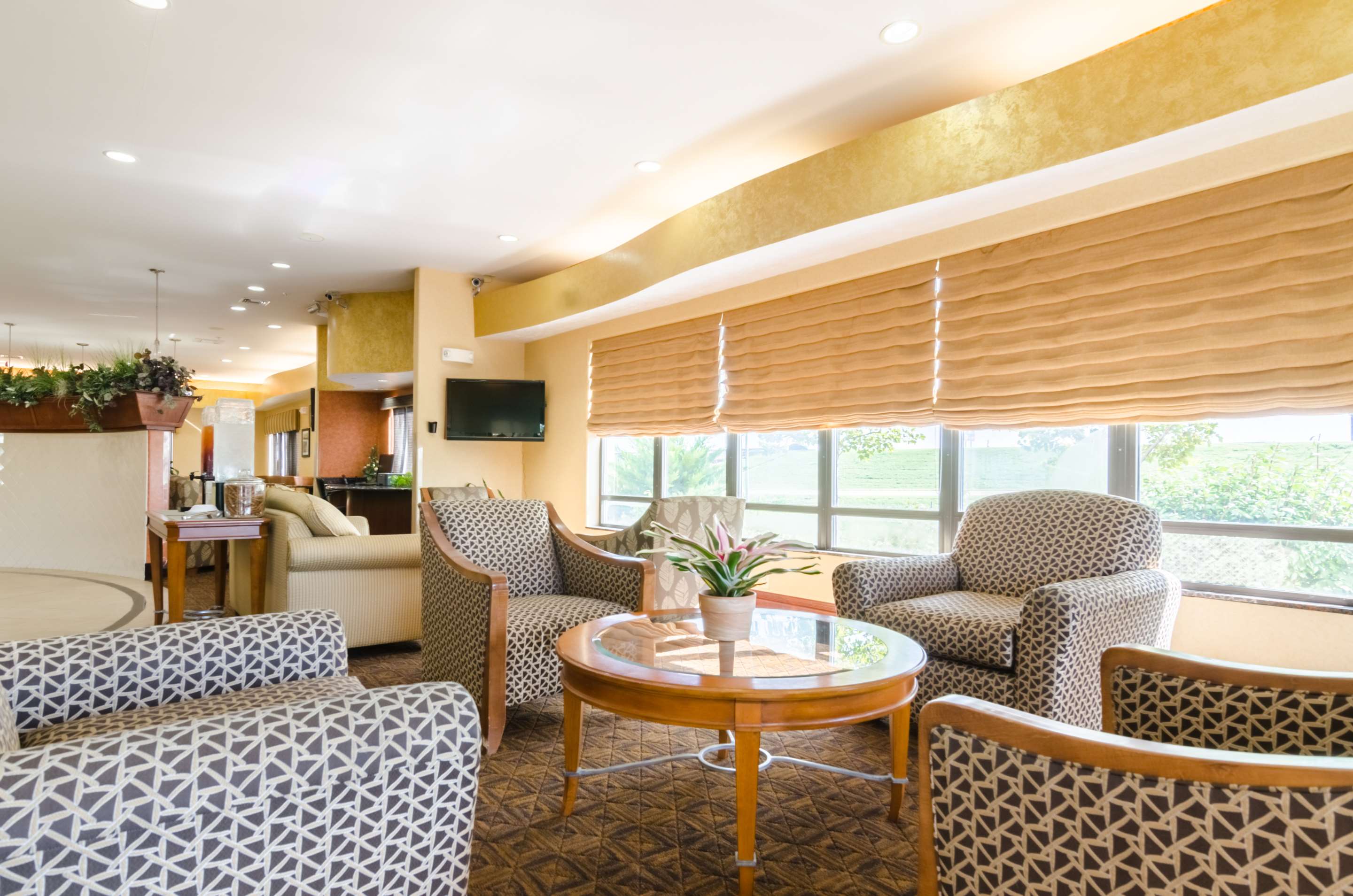 Hotel lobby
