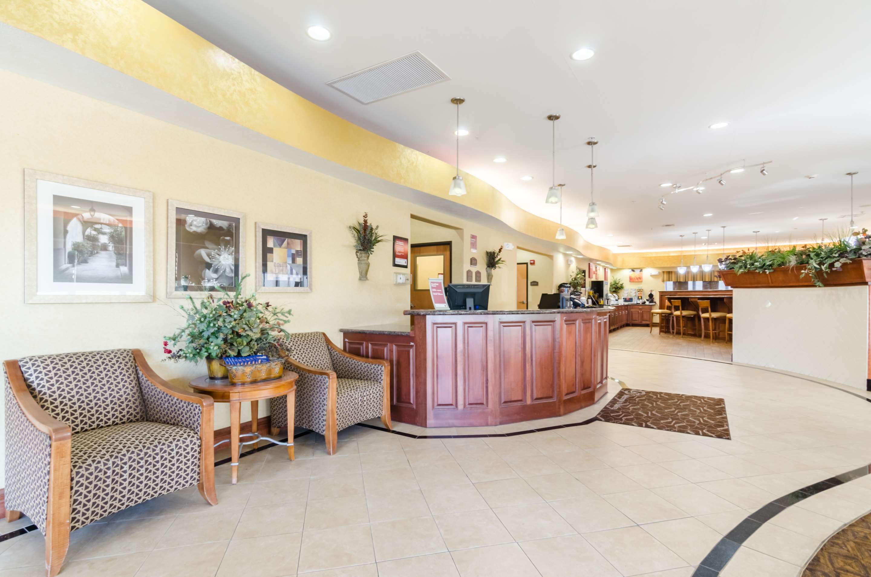 Hotel lobby