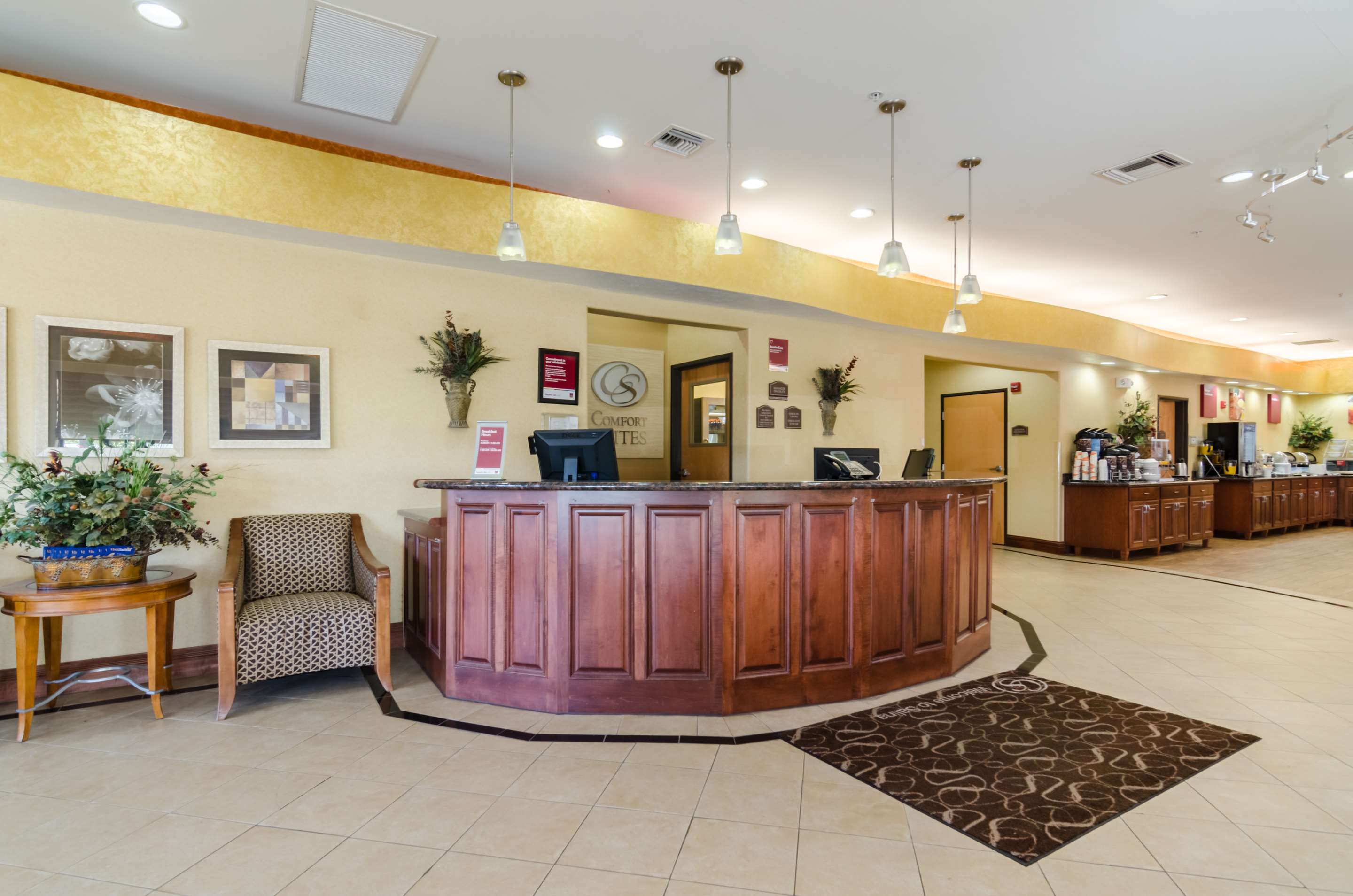 Hotel lobby