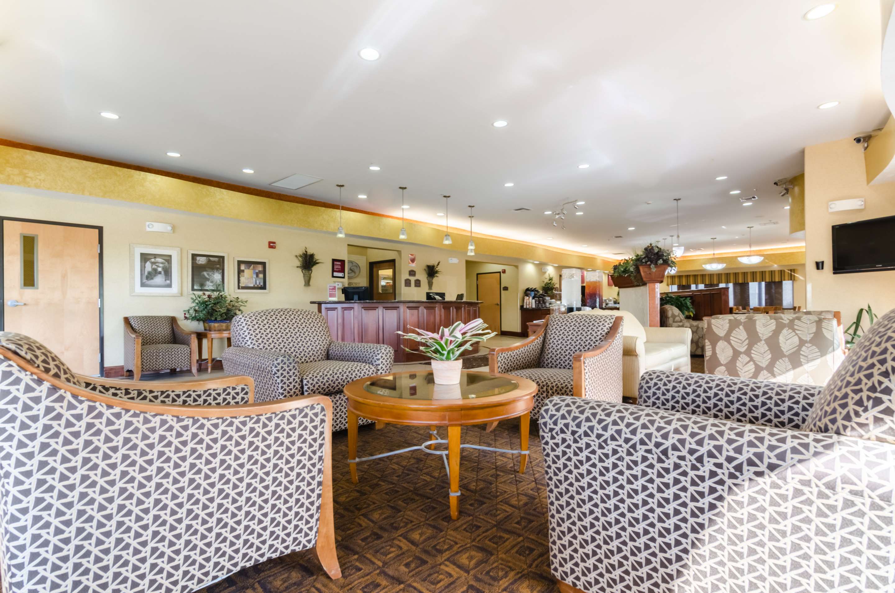 Hotel lobby