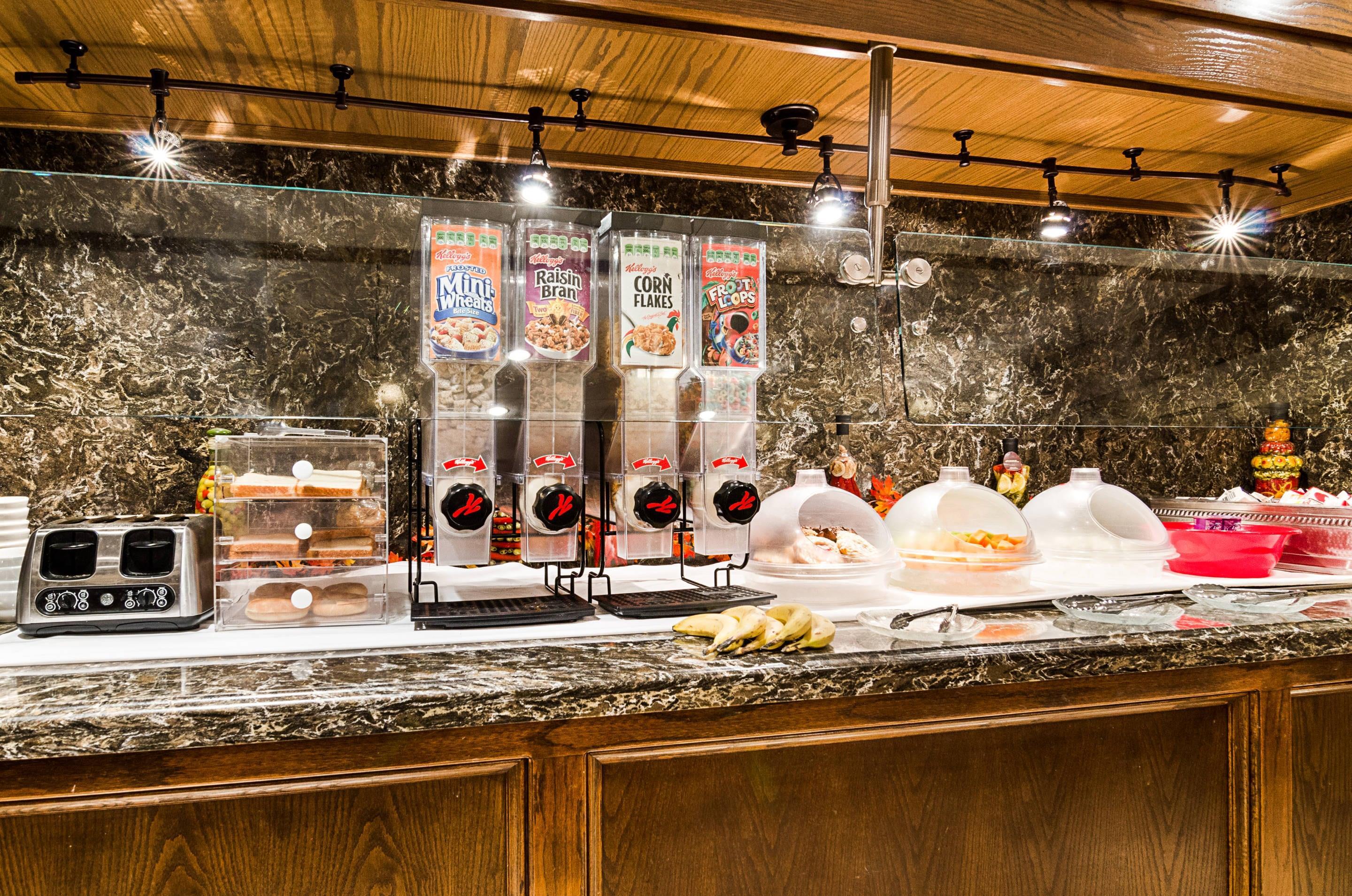 Assorted breakfast items | Clarion Inn