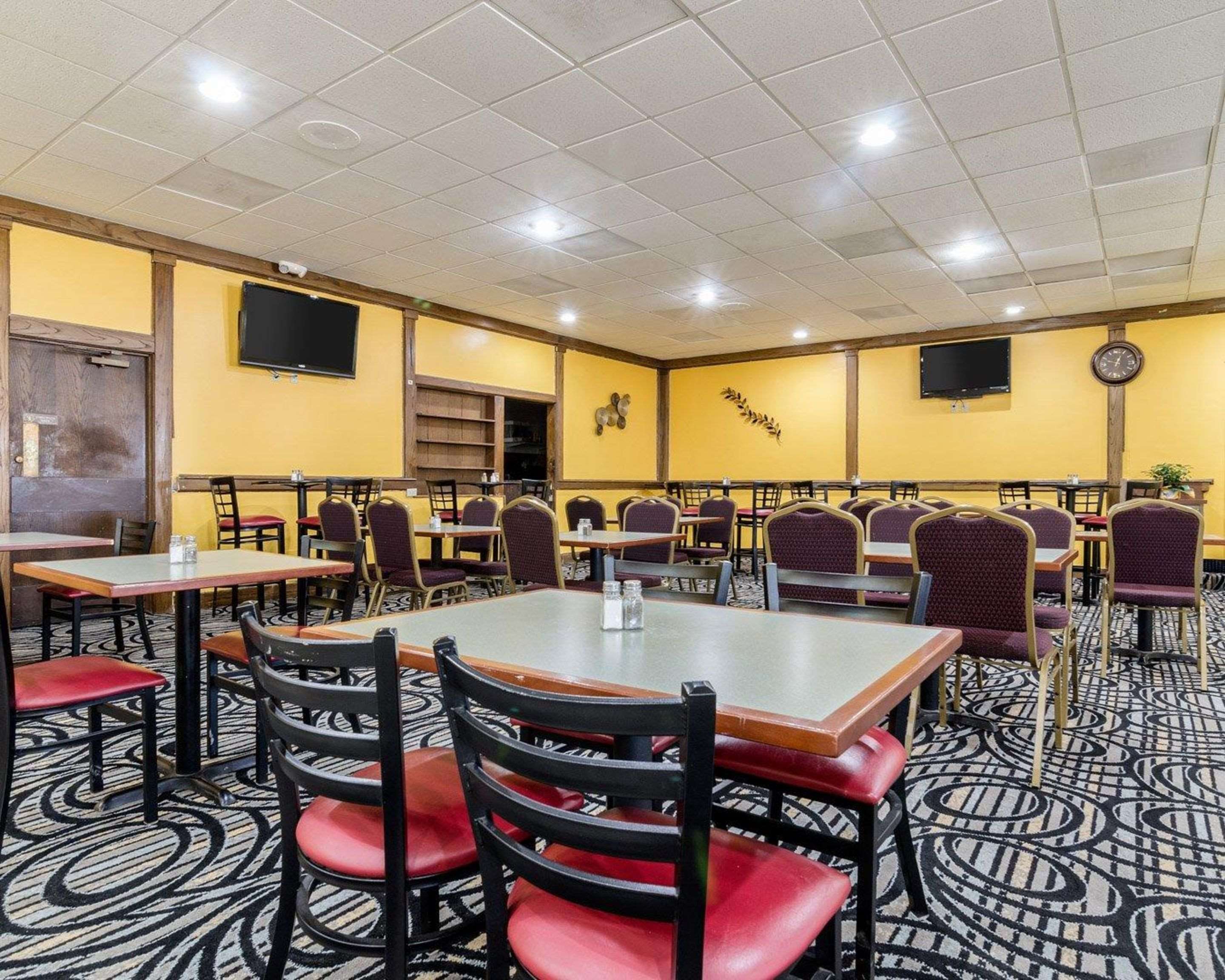 Spacious breakfast area