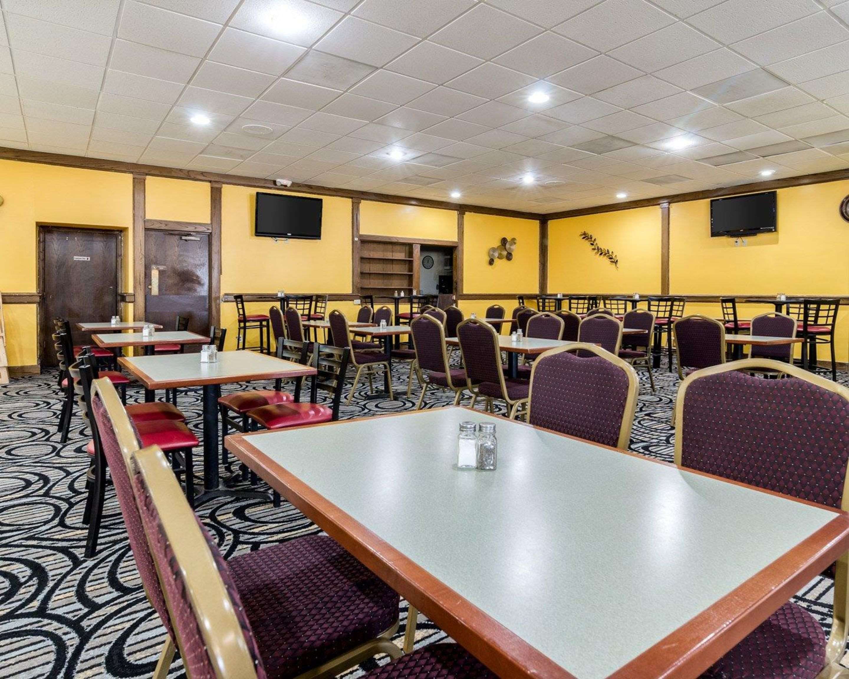 Enjoy breakfast in this seating area