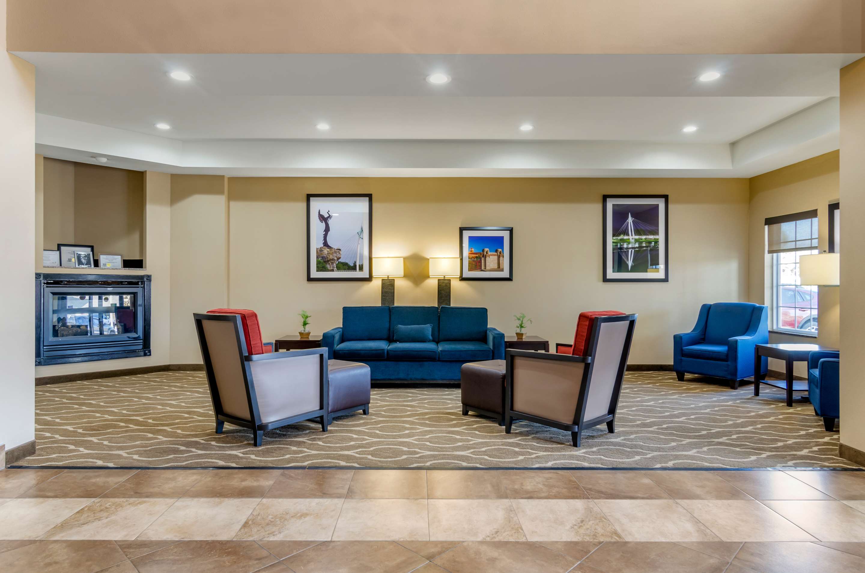Hotel lobby