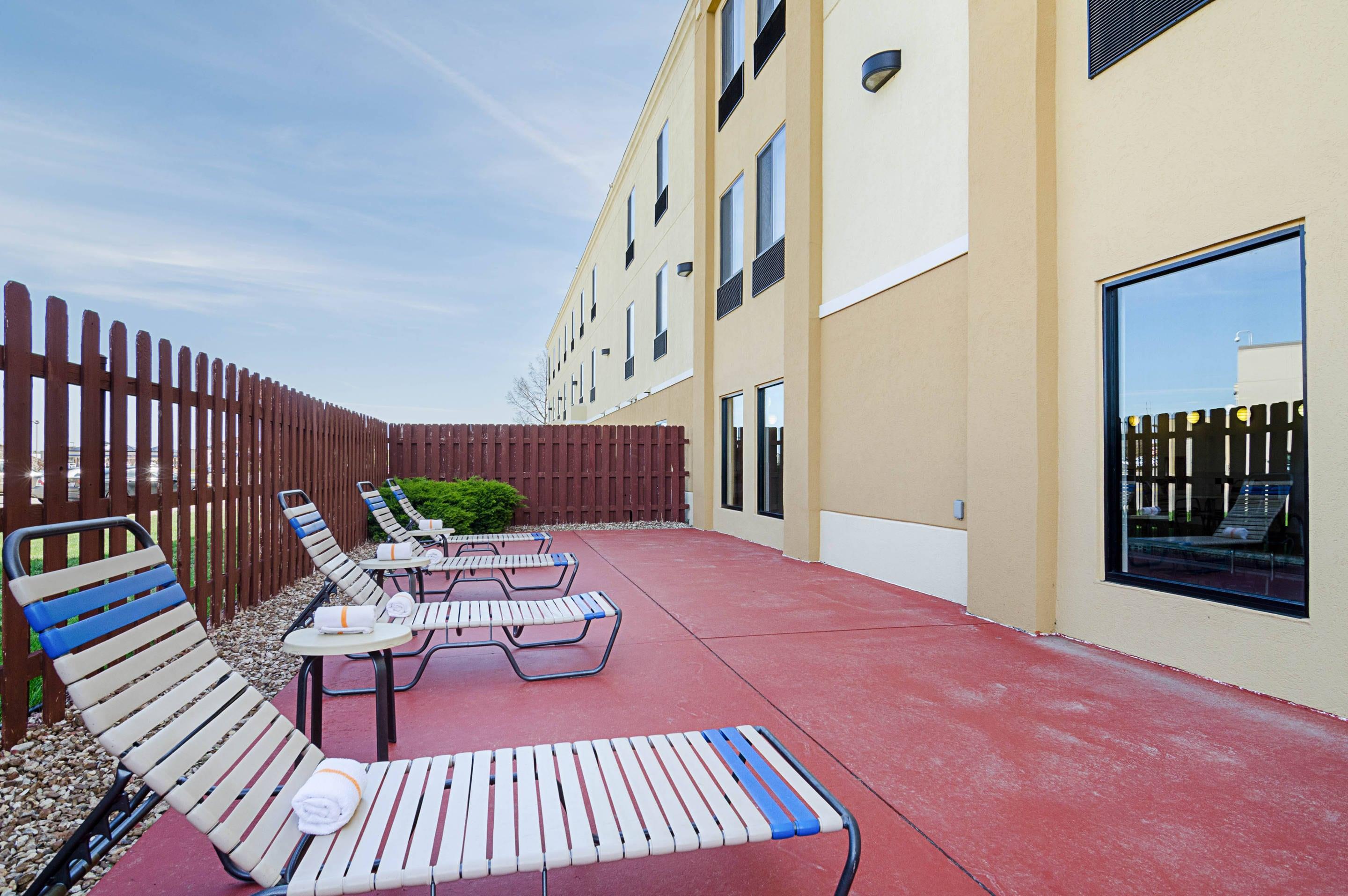 Relax on the sundeck | Comfort Inn & Suites