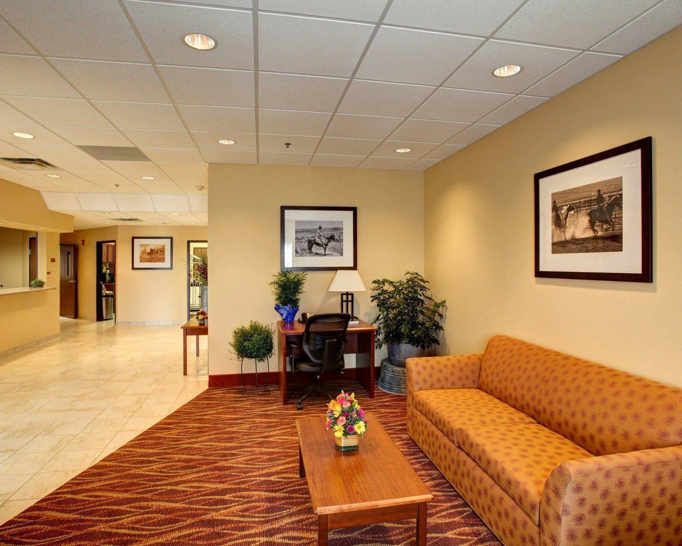 Lobby with sitting area