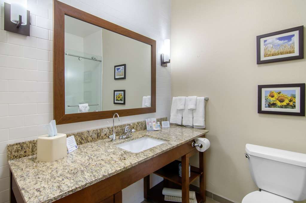 COMFORT INN AND SUITES SHAWNEE - KA-guestroom-Guest Room,Bathroom,On-Site.jpg
