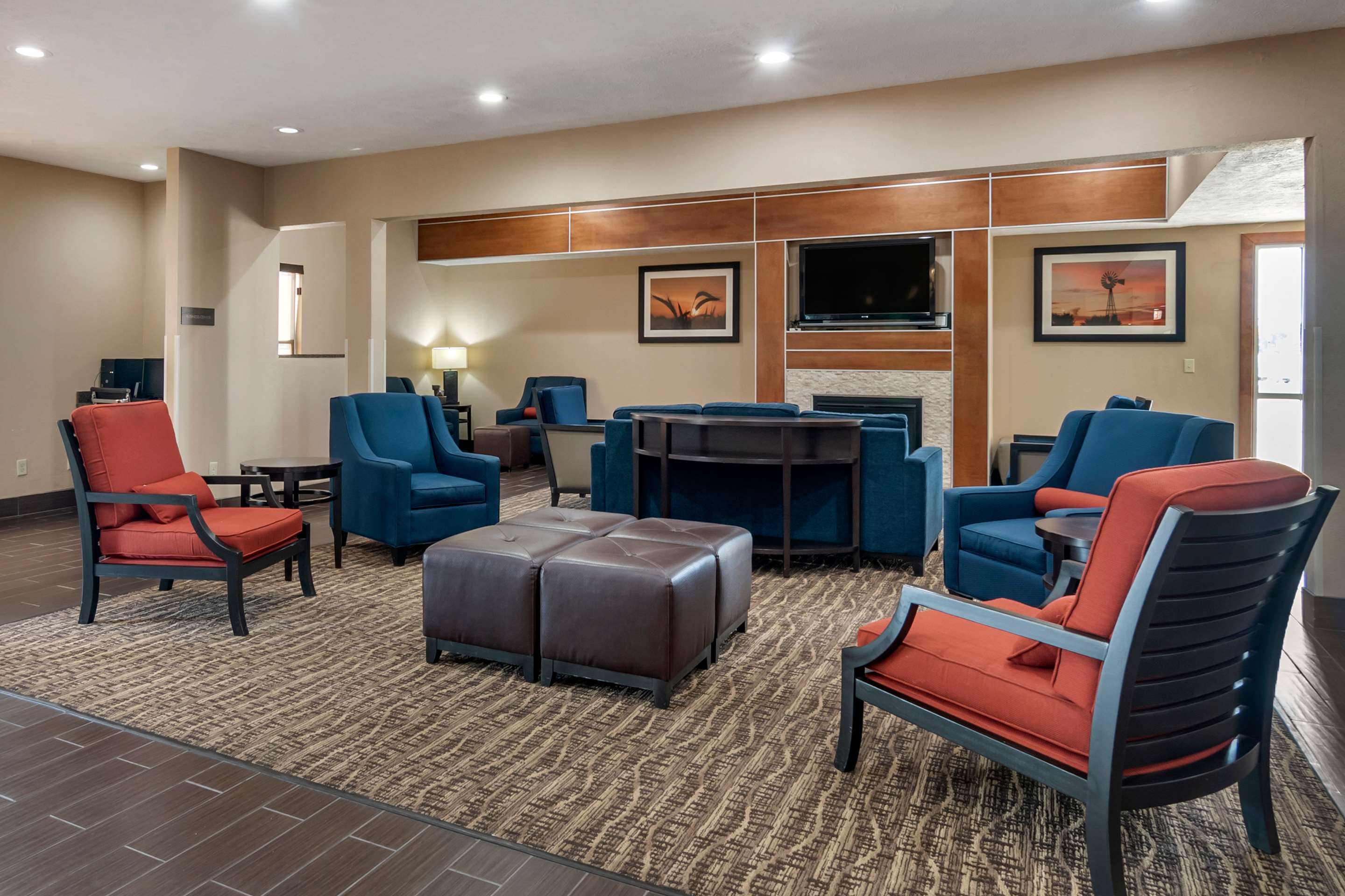 Hotel lobby