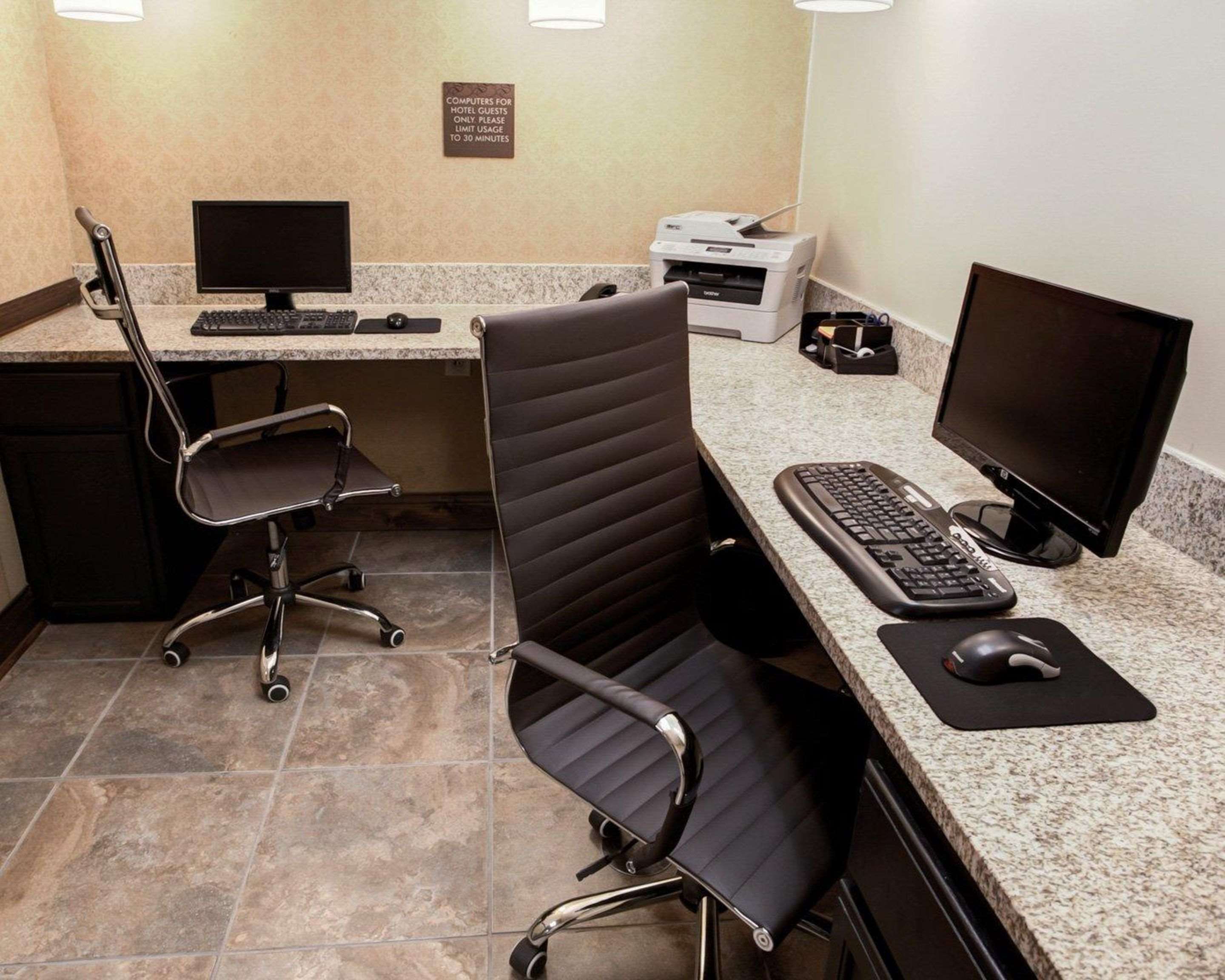 Business center with free wireless Internet access | Comfort Suites