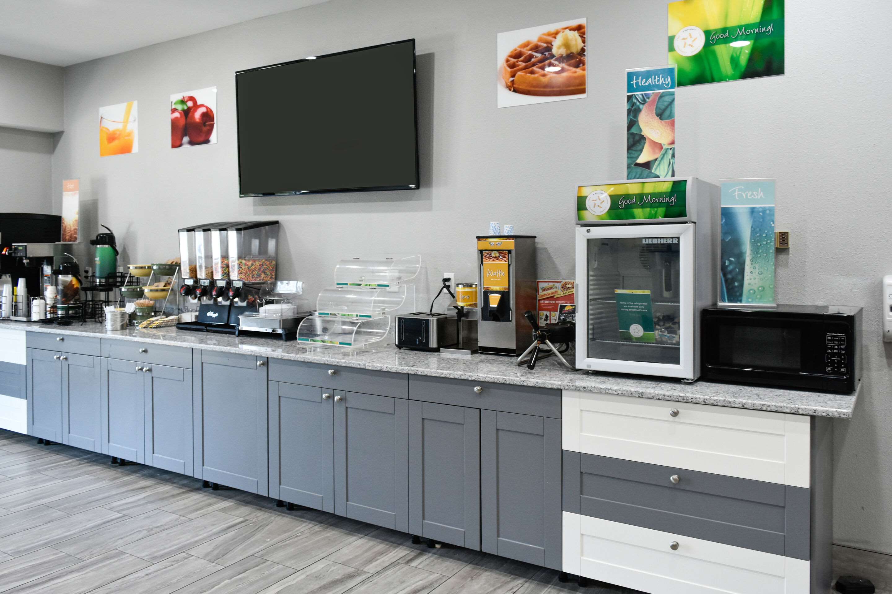 Breakfast area