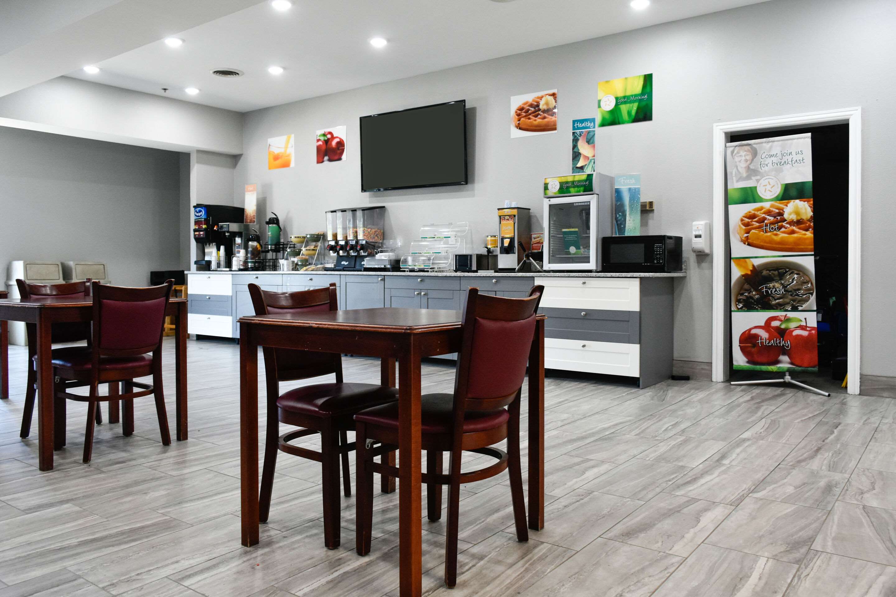 Breakfast area