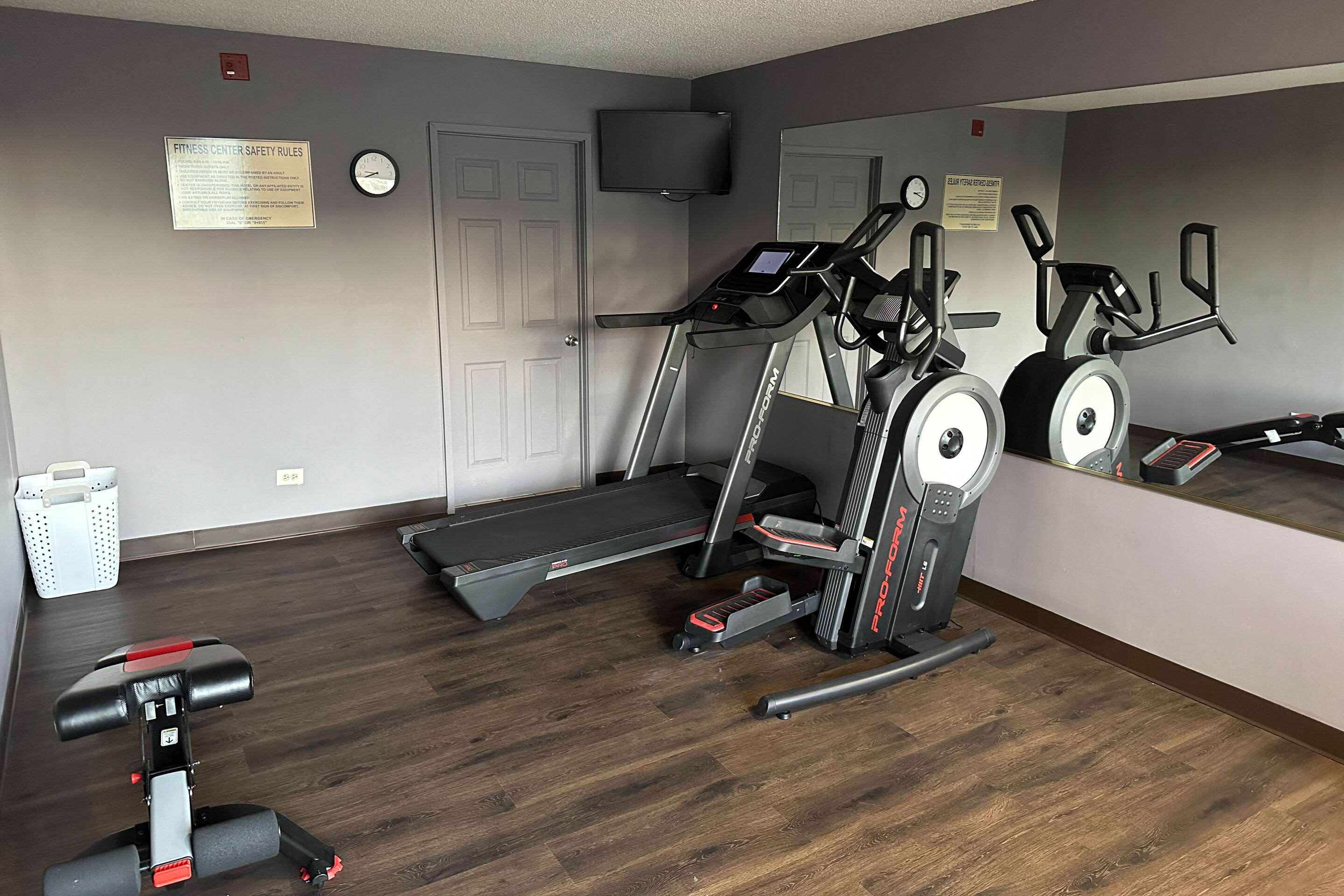 Fitness center | Quality Inn Ashland