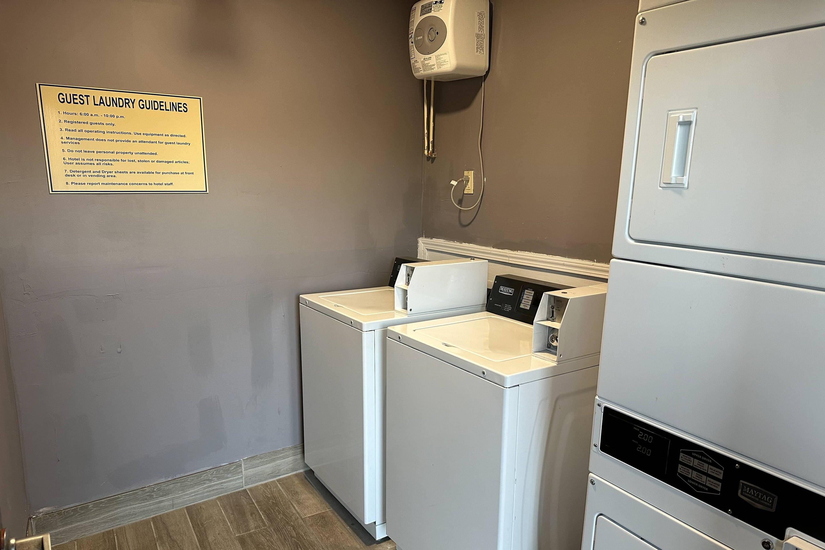 Guest laundry facilities | Quality Inn Ashland