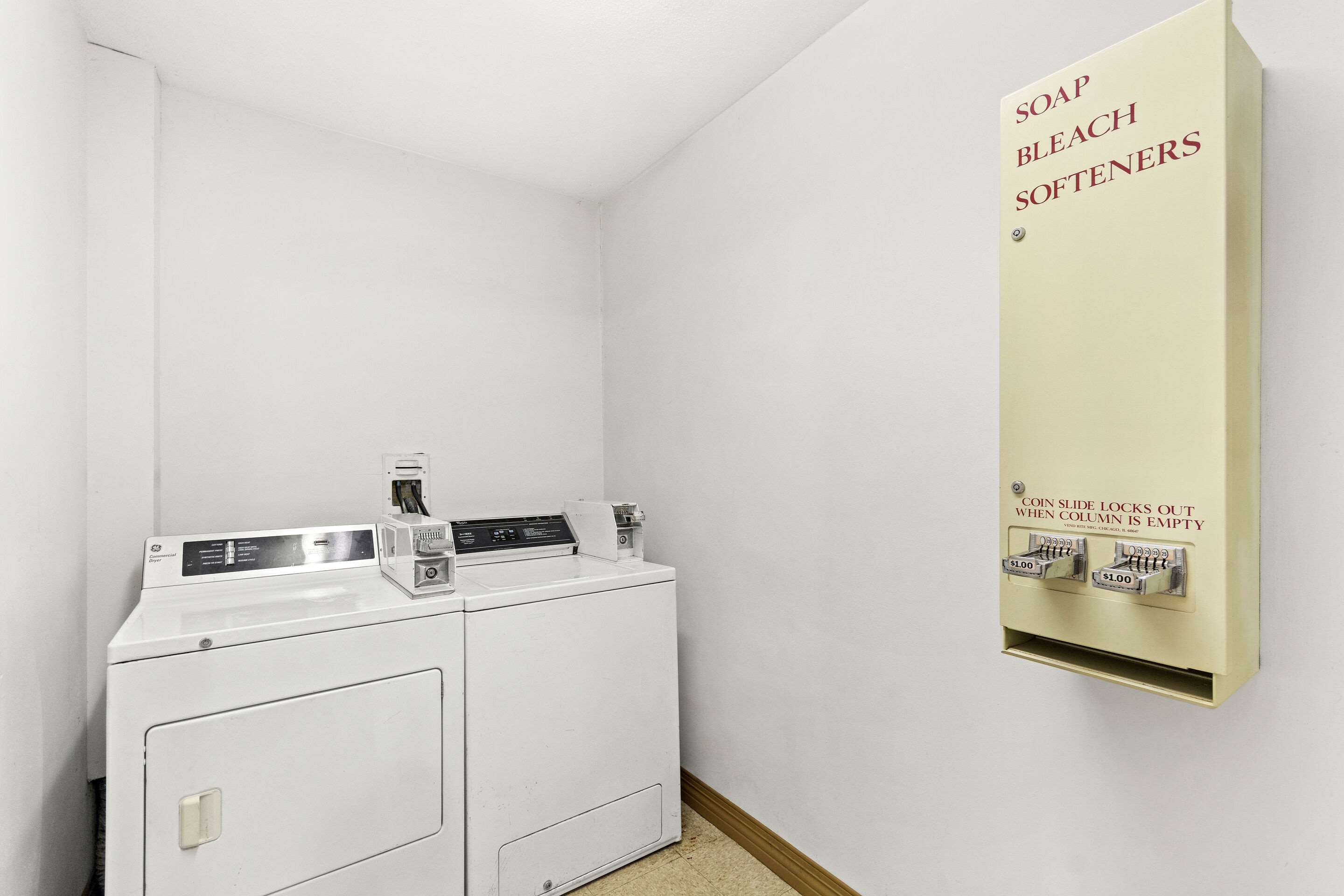 Guest laundry facilities