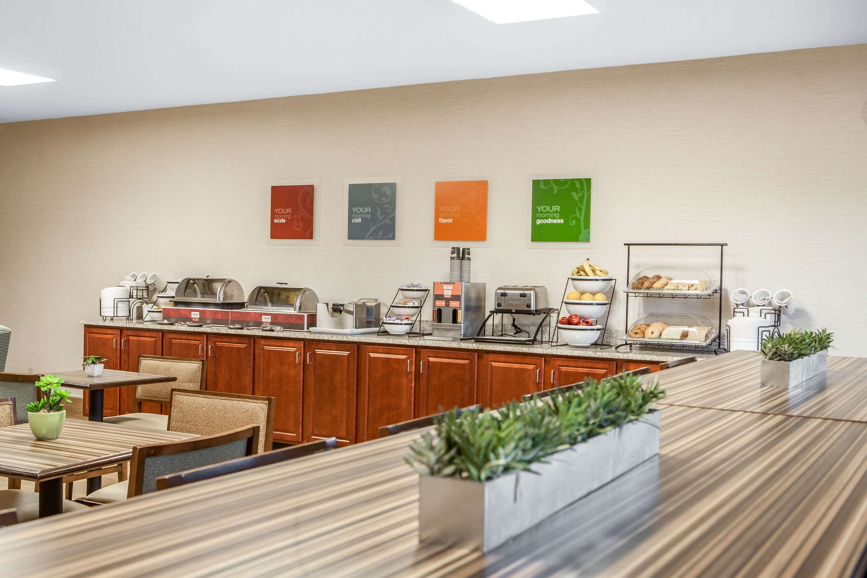 Breakfast area