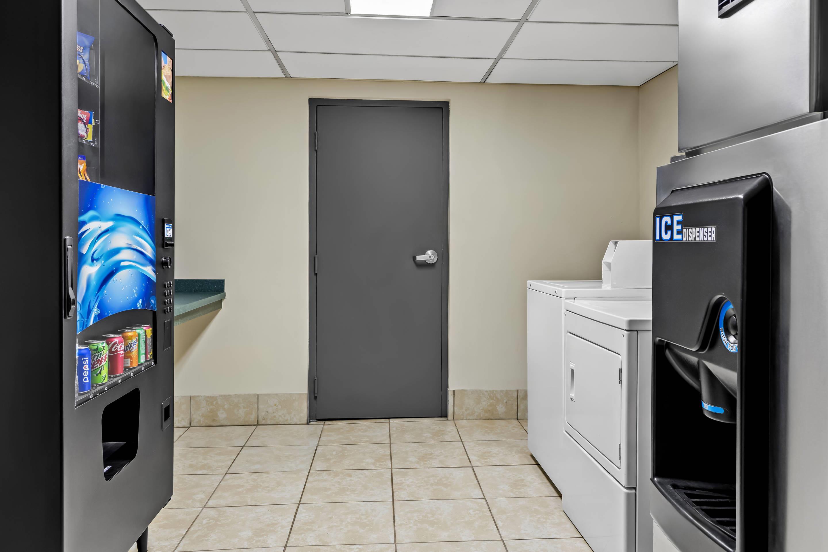 Hotel vending area