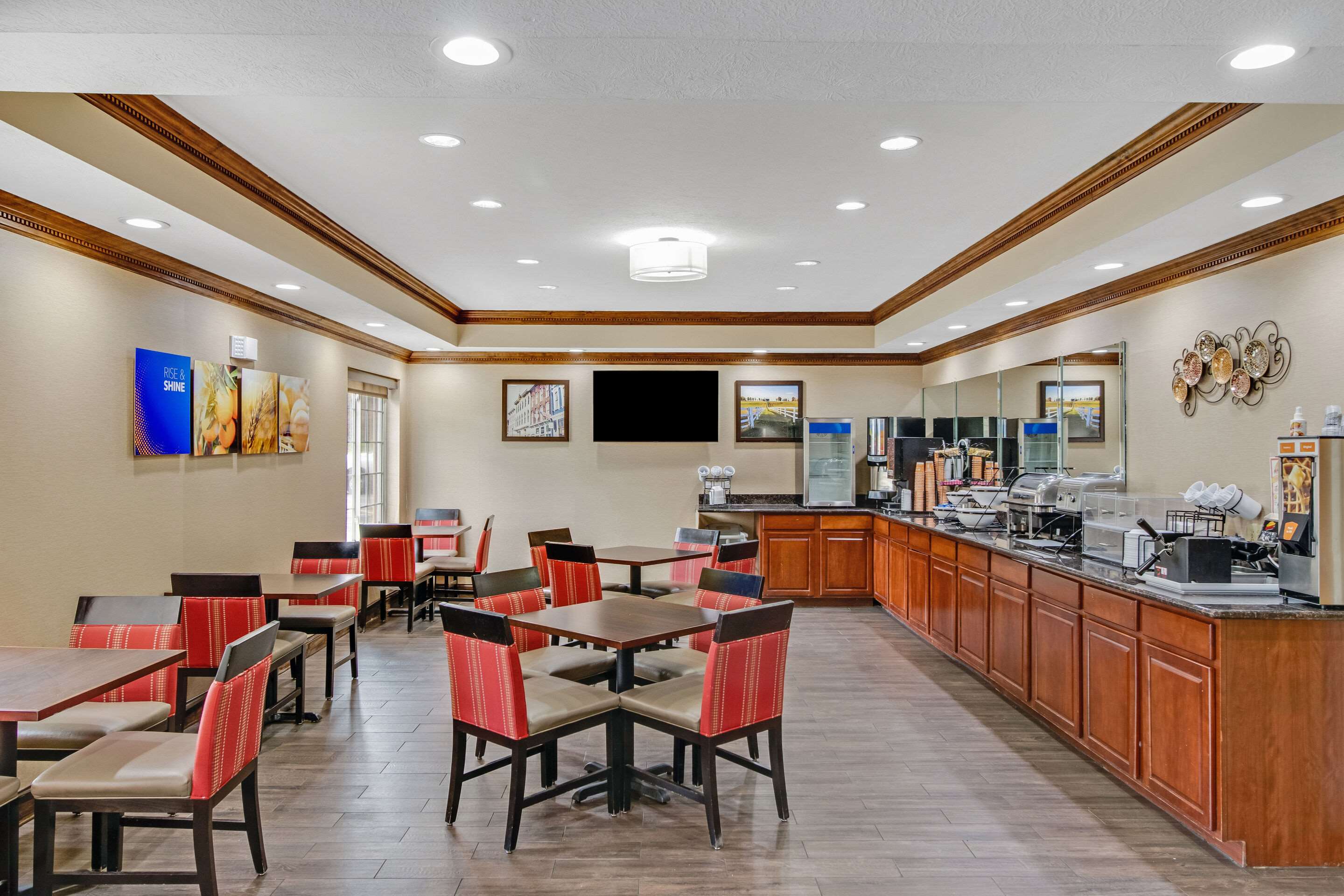 Breakfast area