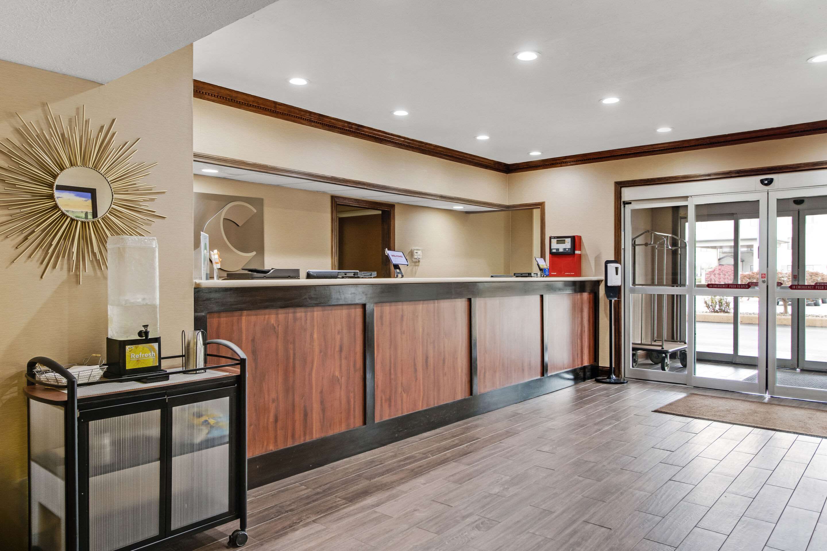 Front desk