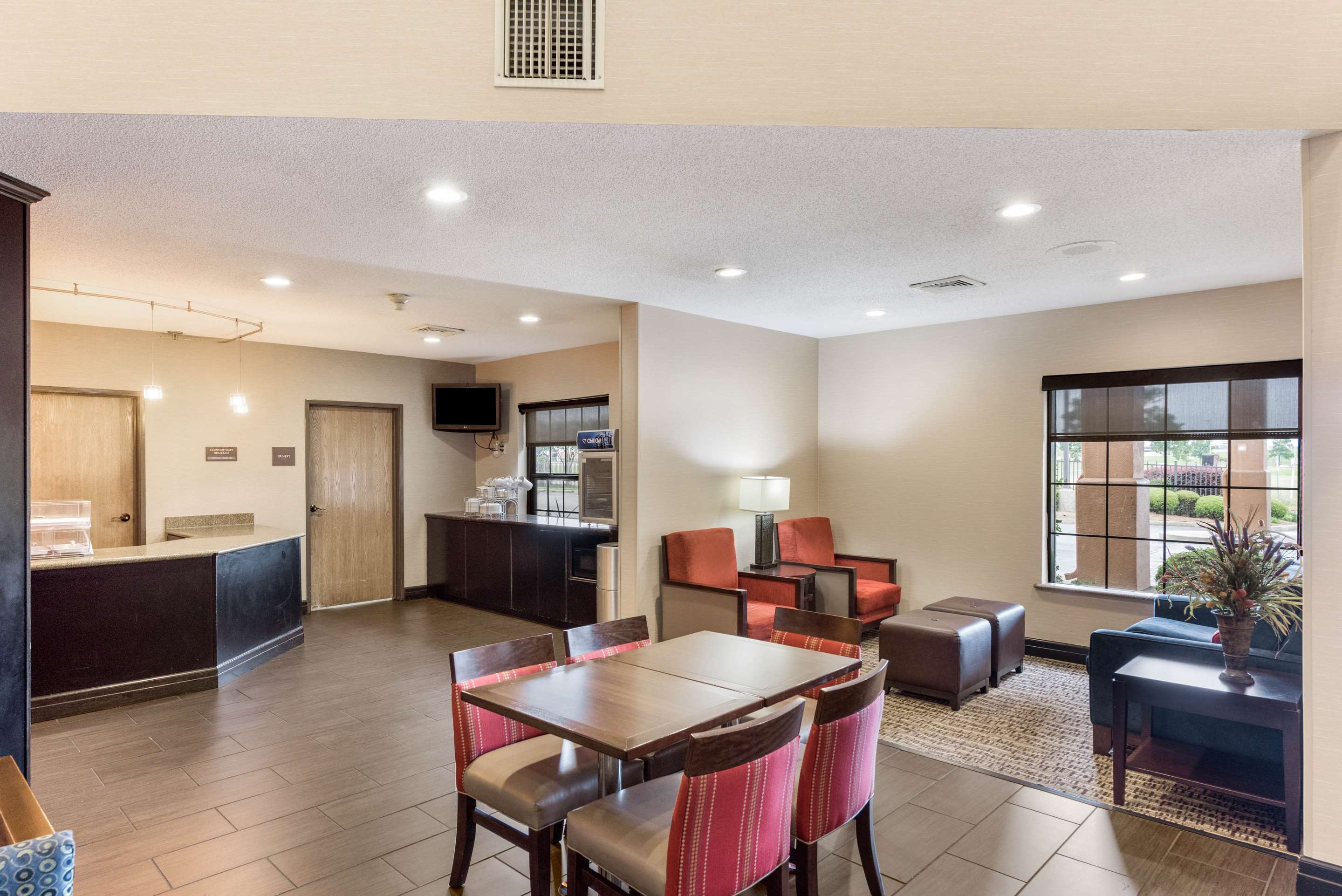Hotel lobby