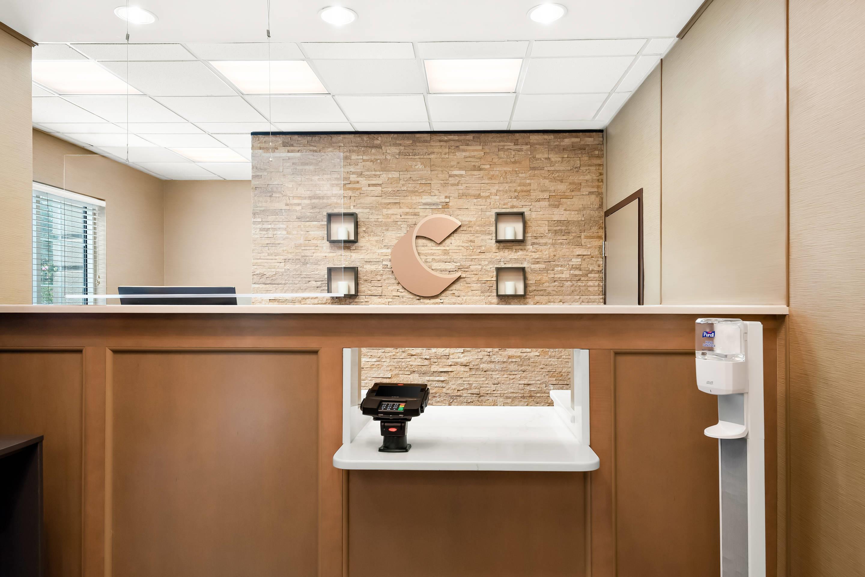 Front desk