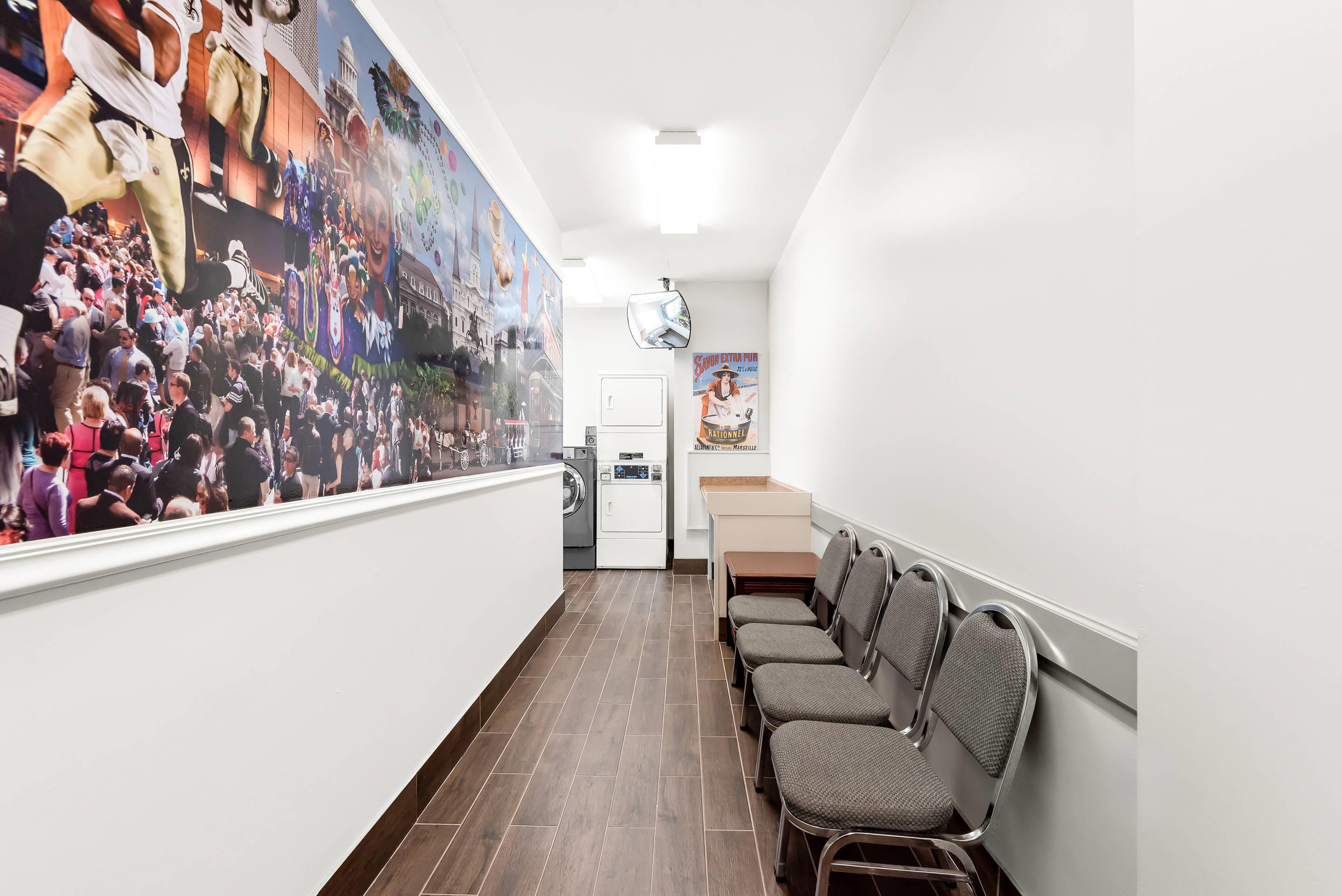 Guest laundry facilities
