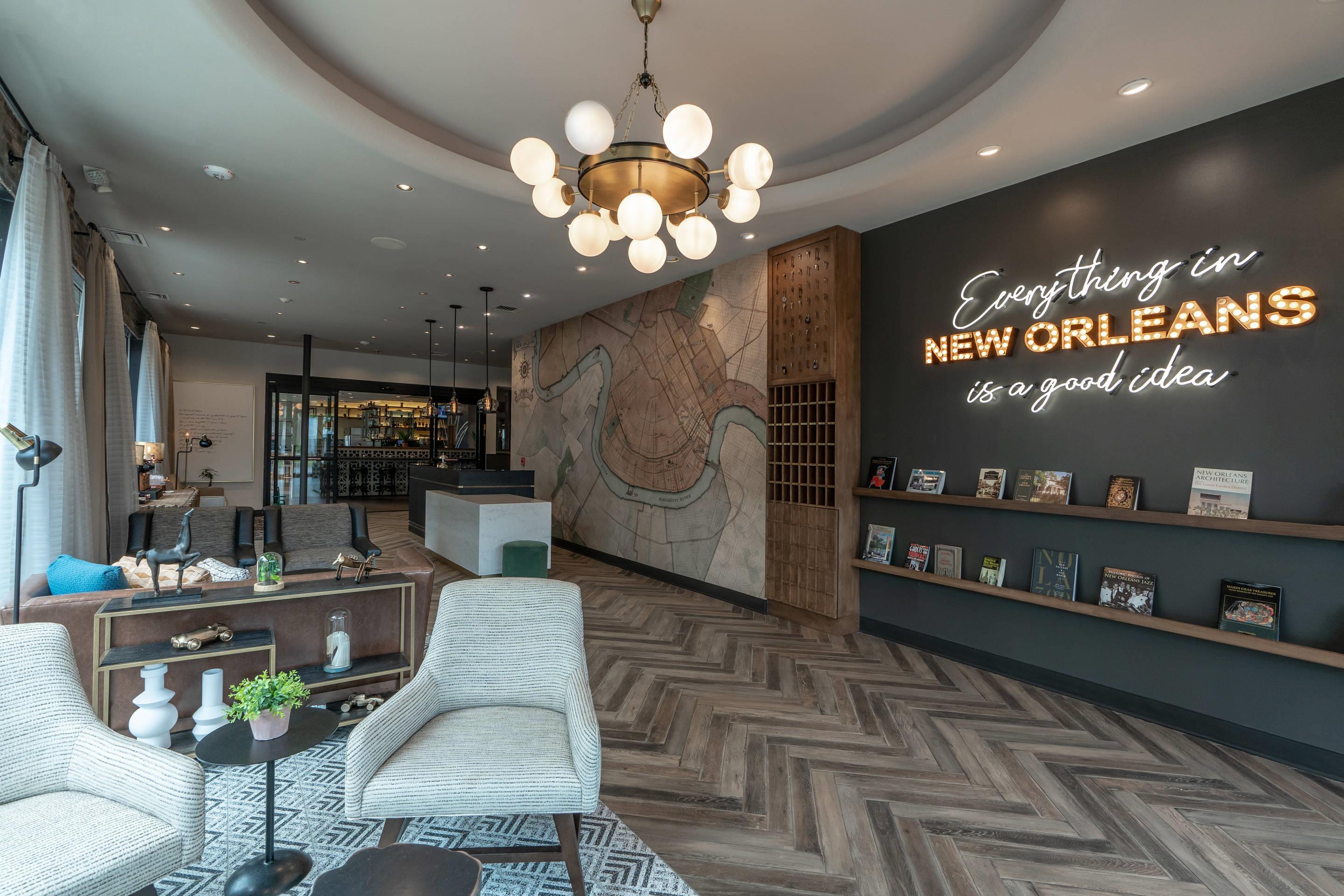 Hotel lobby