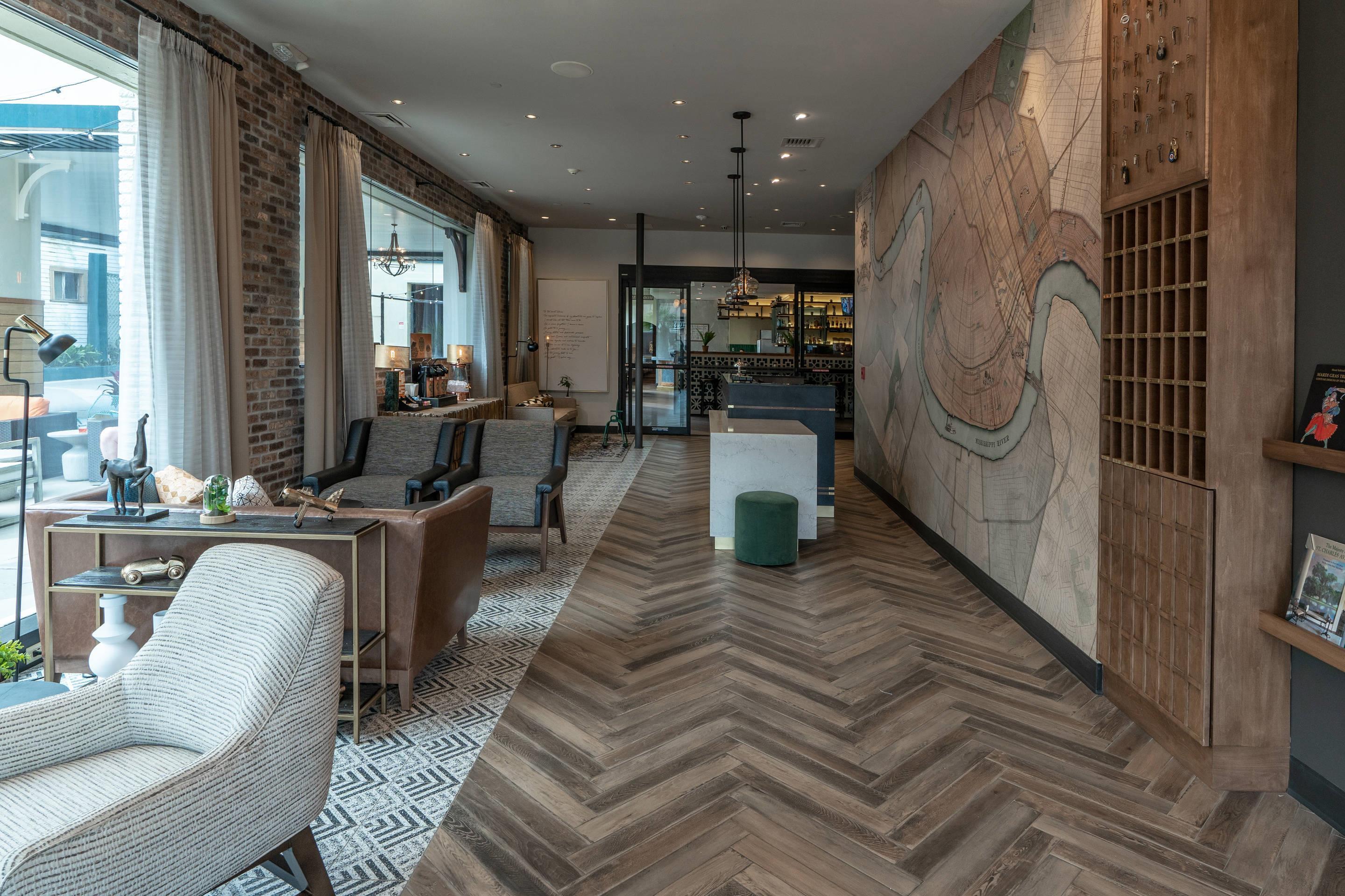 Hotel lobby