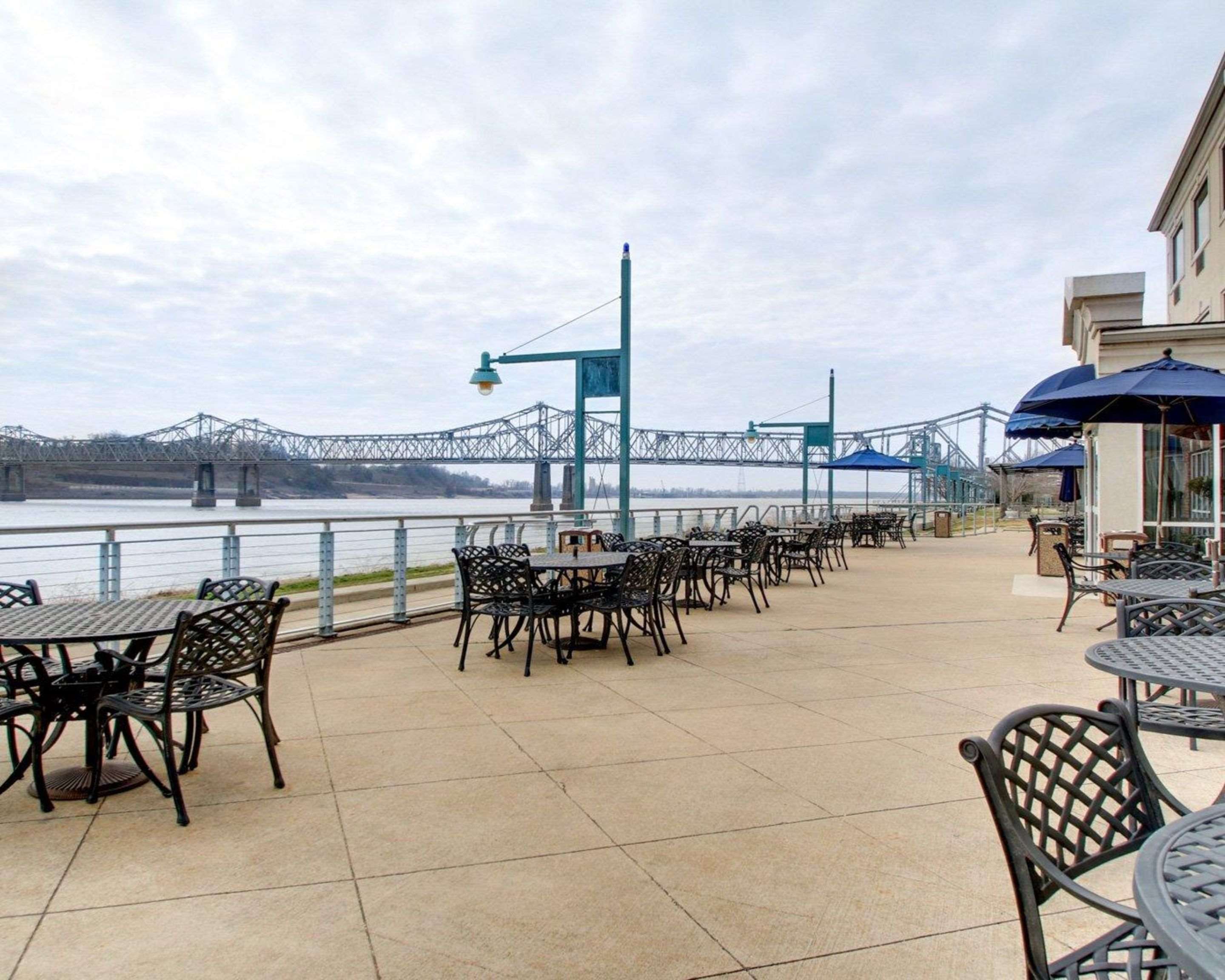 Riverfront hotel