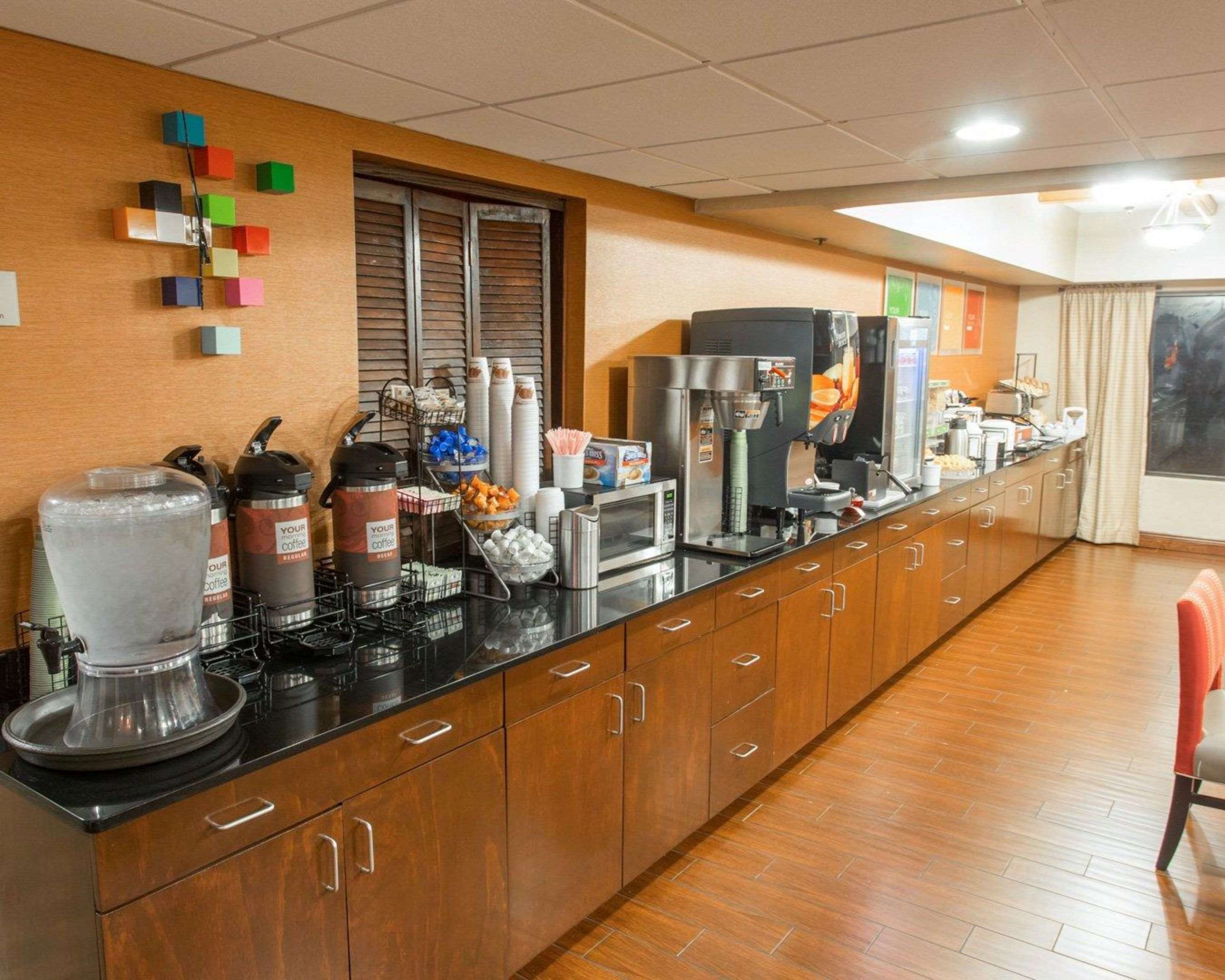 Free breakfast buffet