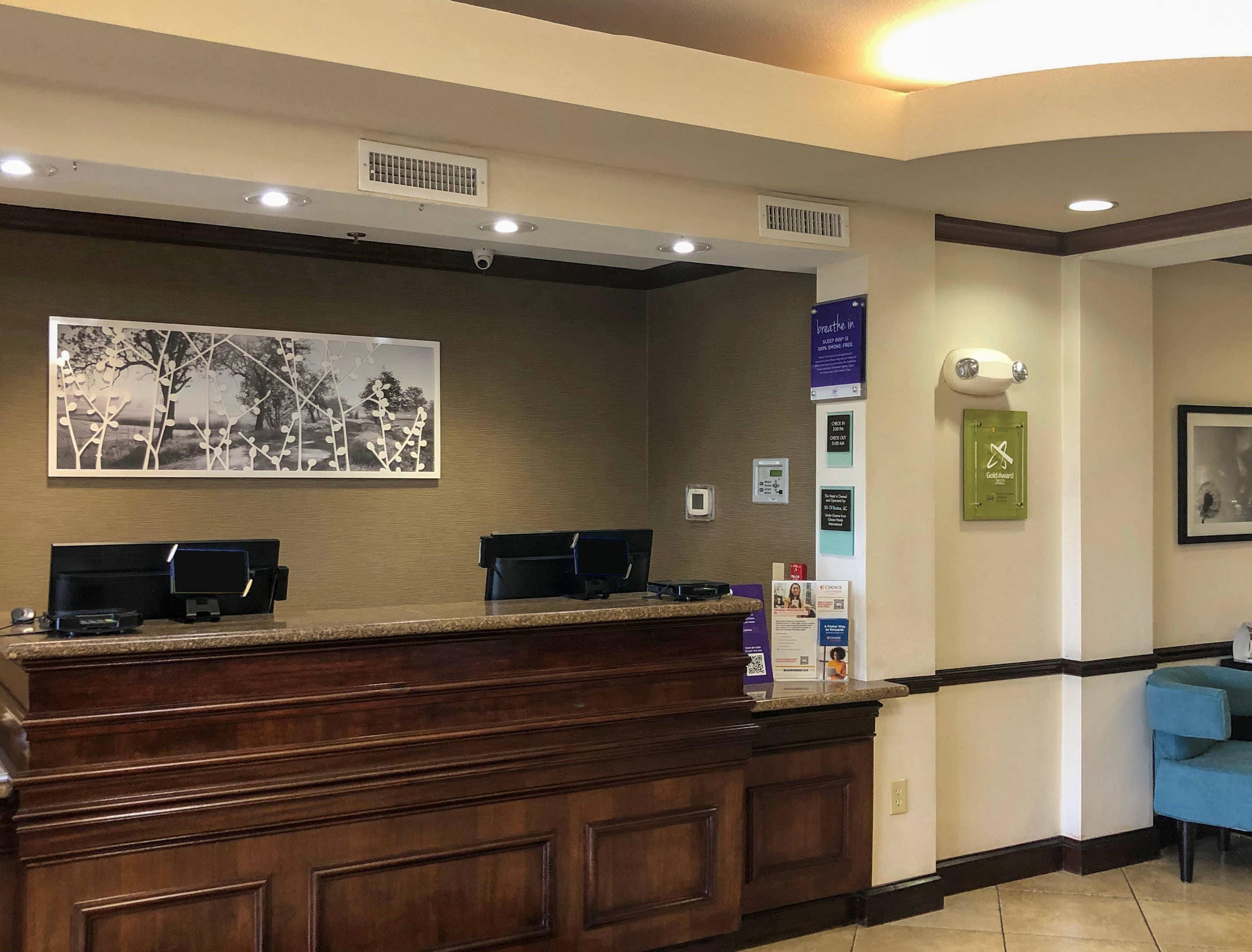Front desk