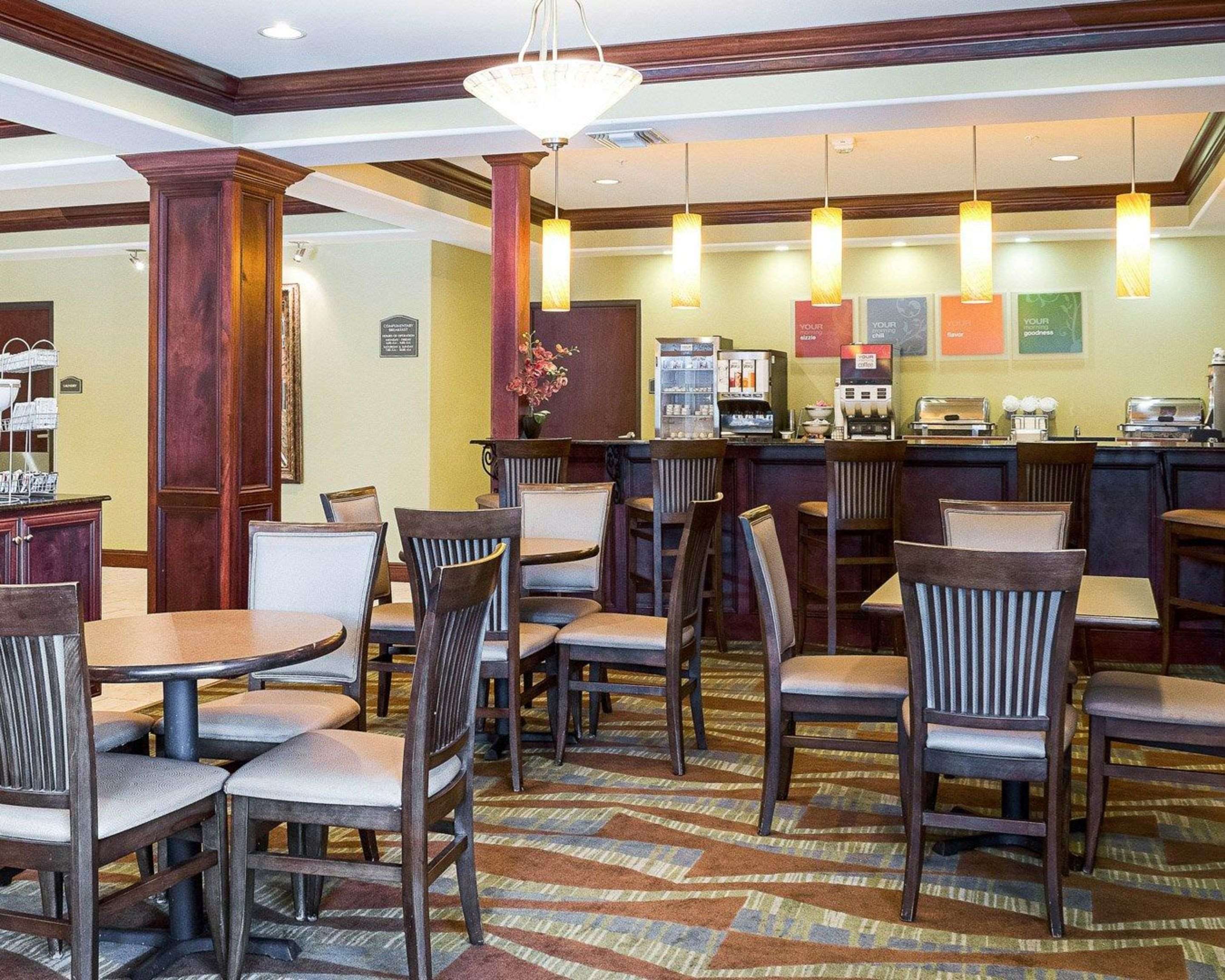 Enjoy breakfast in this spacious area