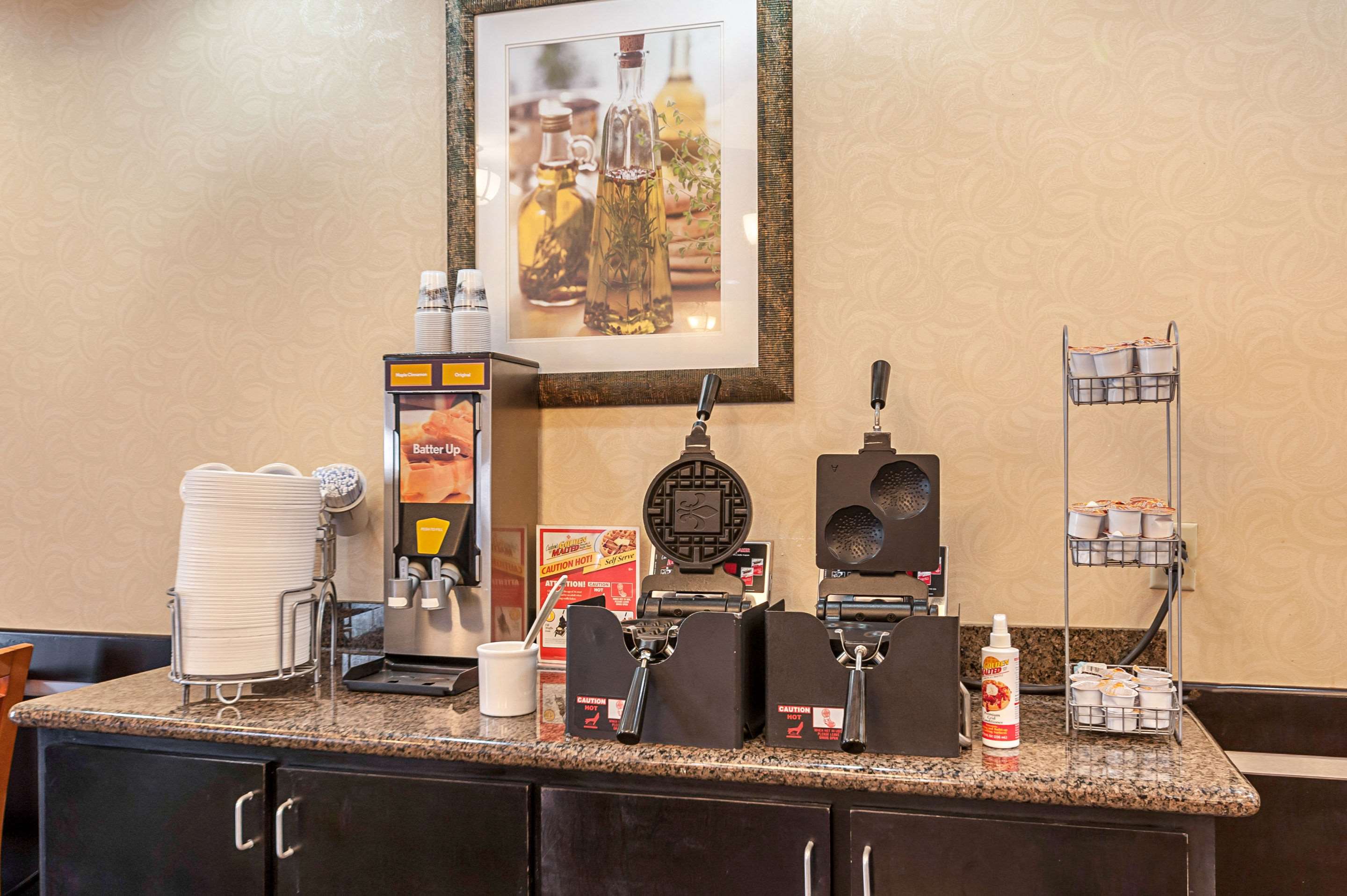Waffles for breakfast | Comfort Suites Sulphur - Lake Charles