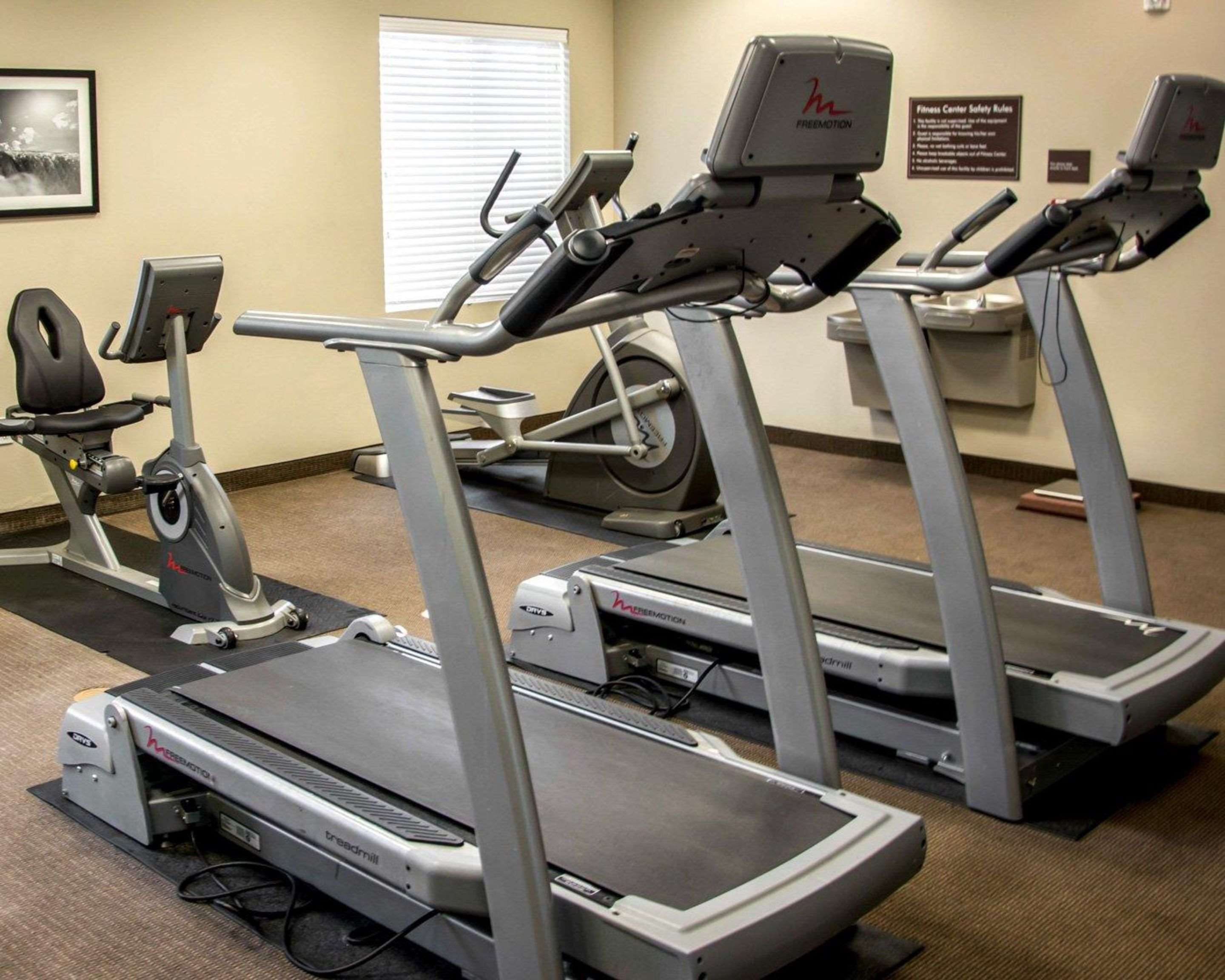 Exercise room with cardio equipment | Sleep Inn & Suites Medical Center