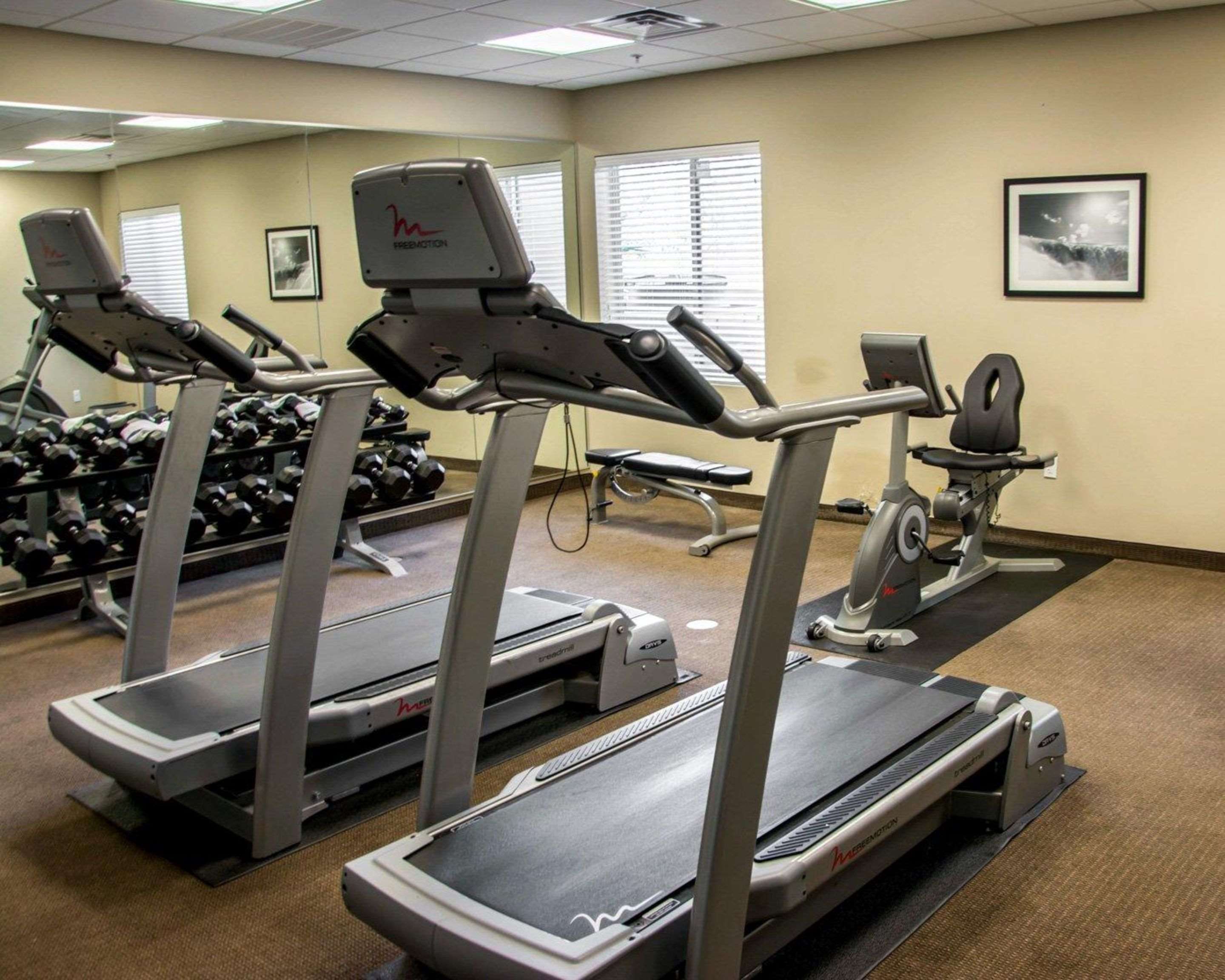 Exercise room with cardio equipment | Sleep Inn & Suites Medical Center