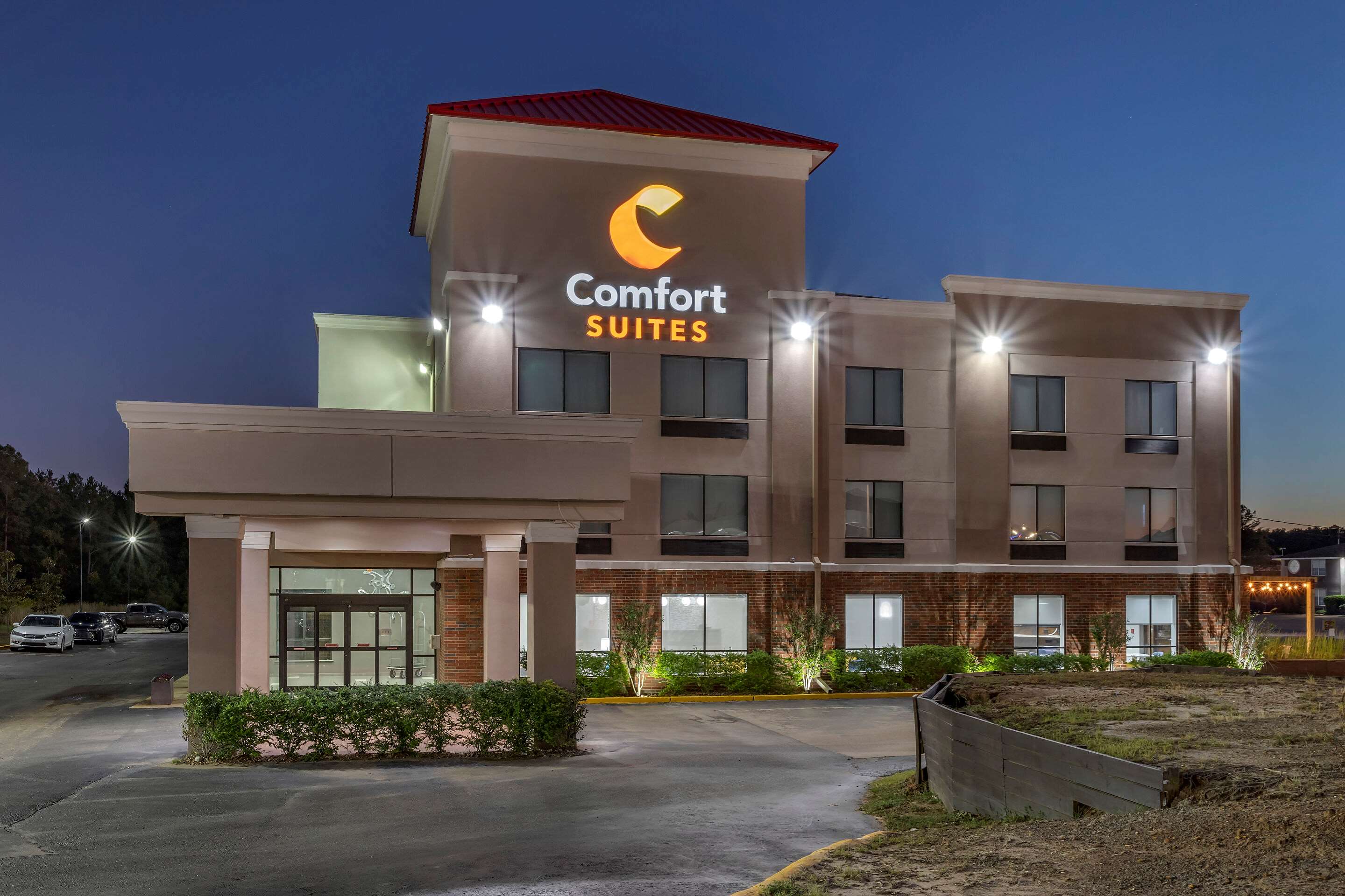 Hotel at night