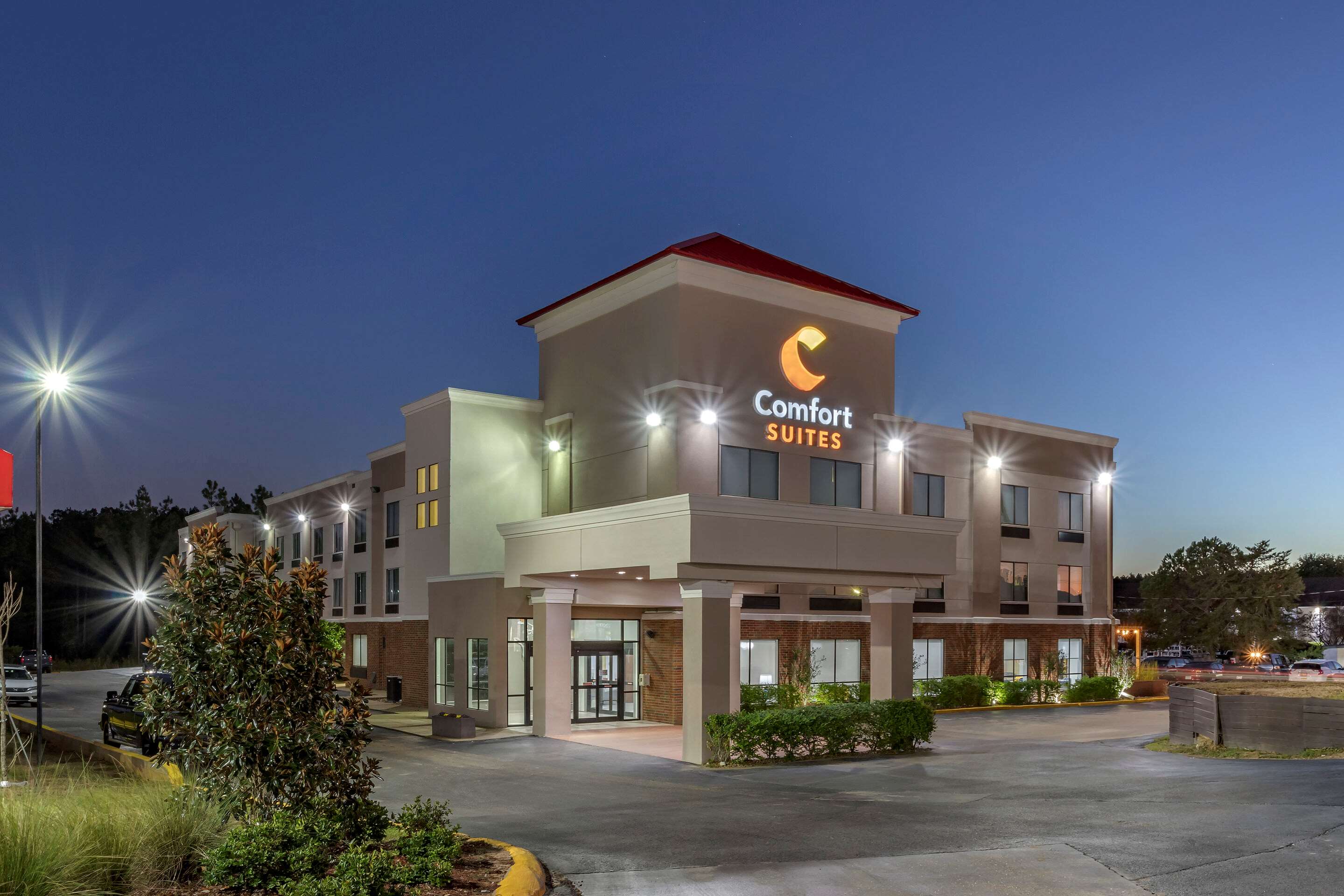 Hotel at night