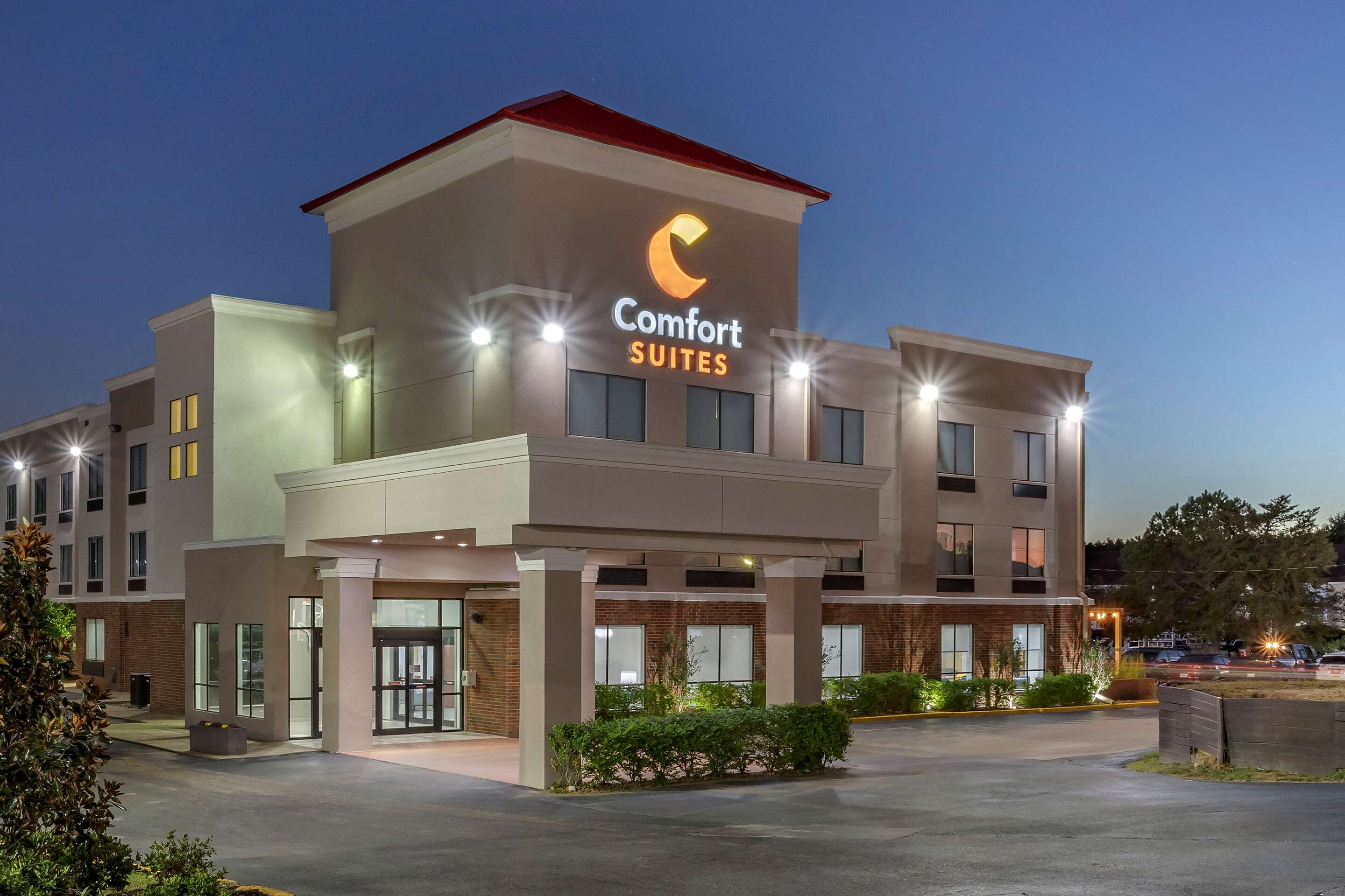 Hotel at night