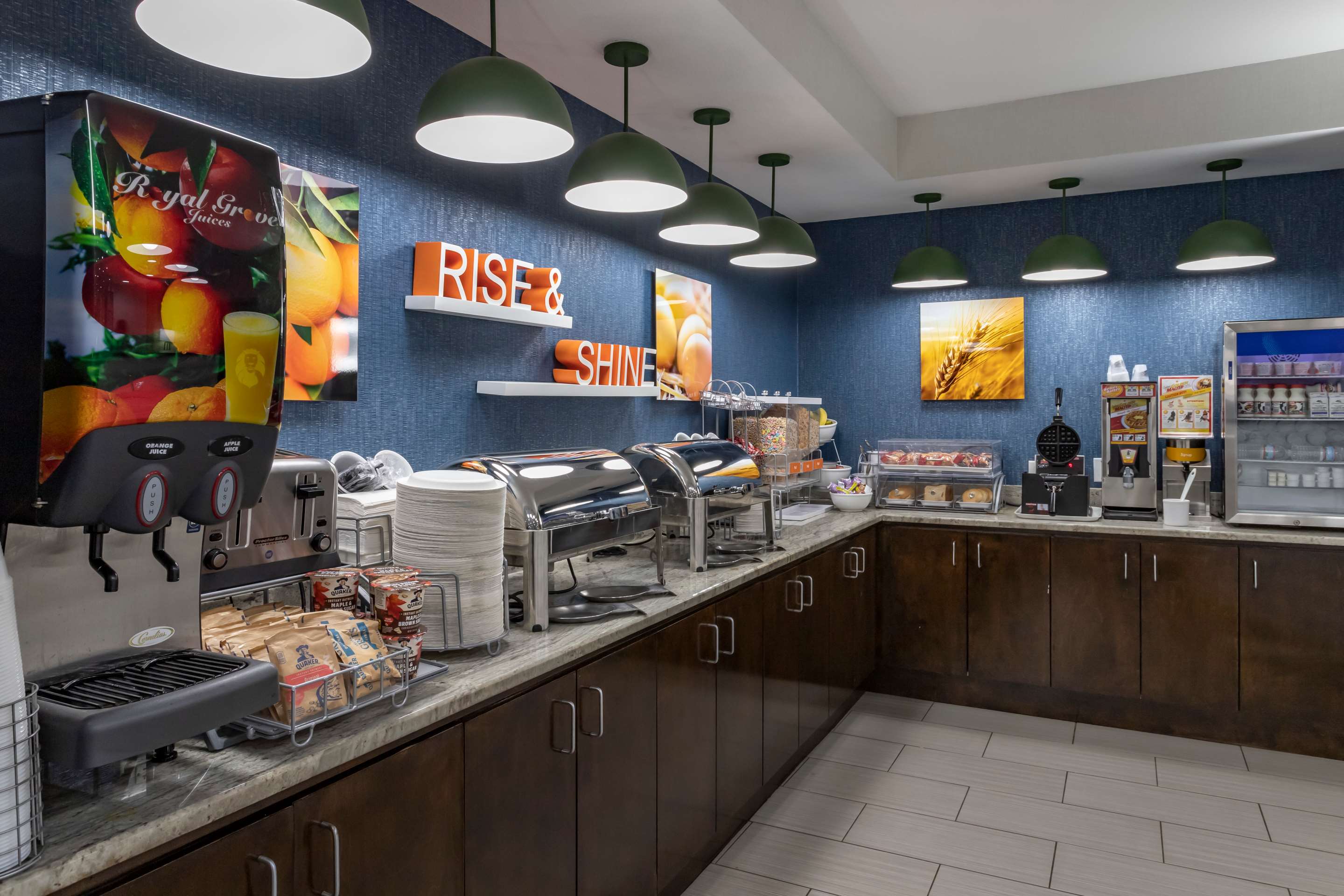 Breakfast counter