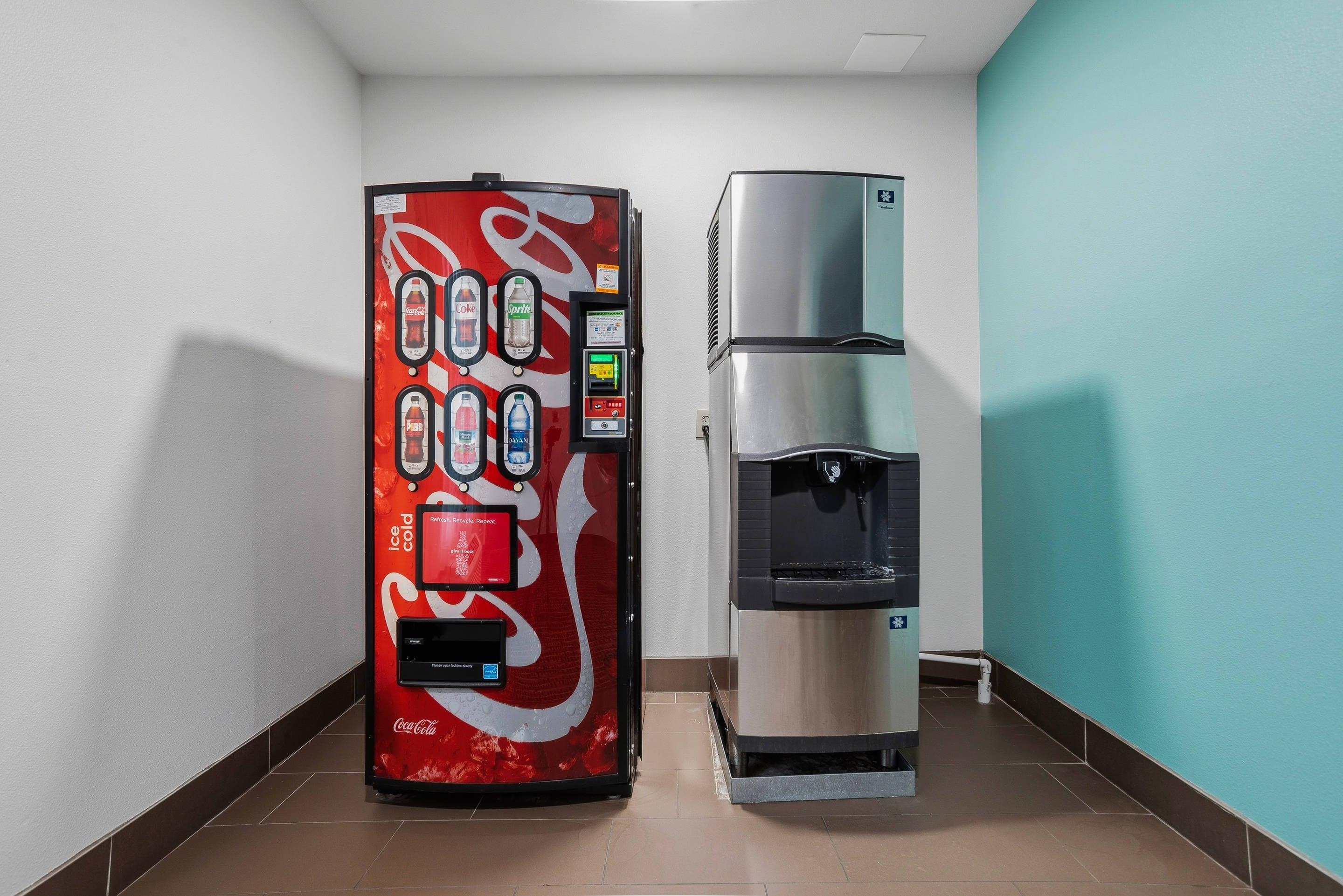 Hotel vending area