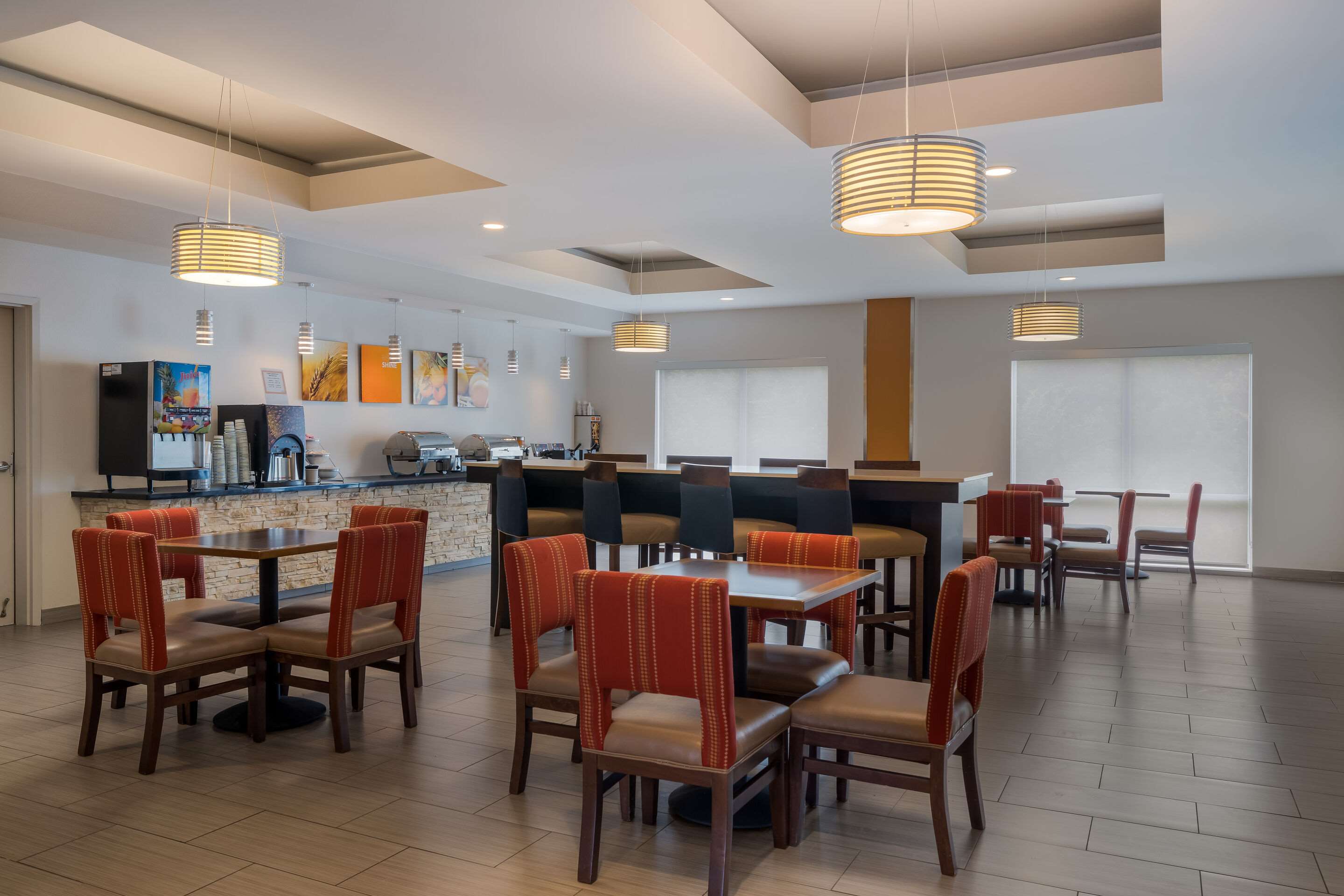 Breakfast area