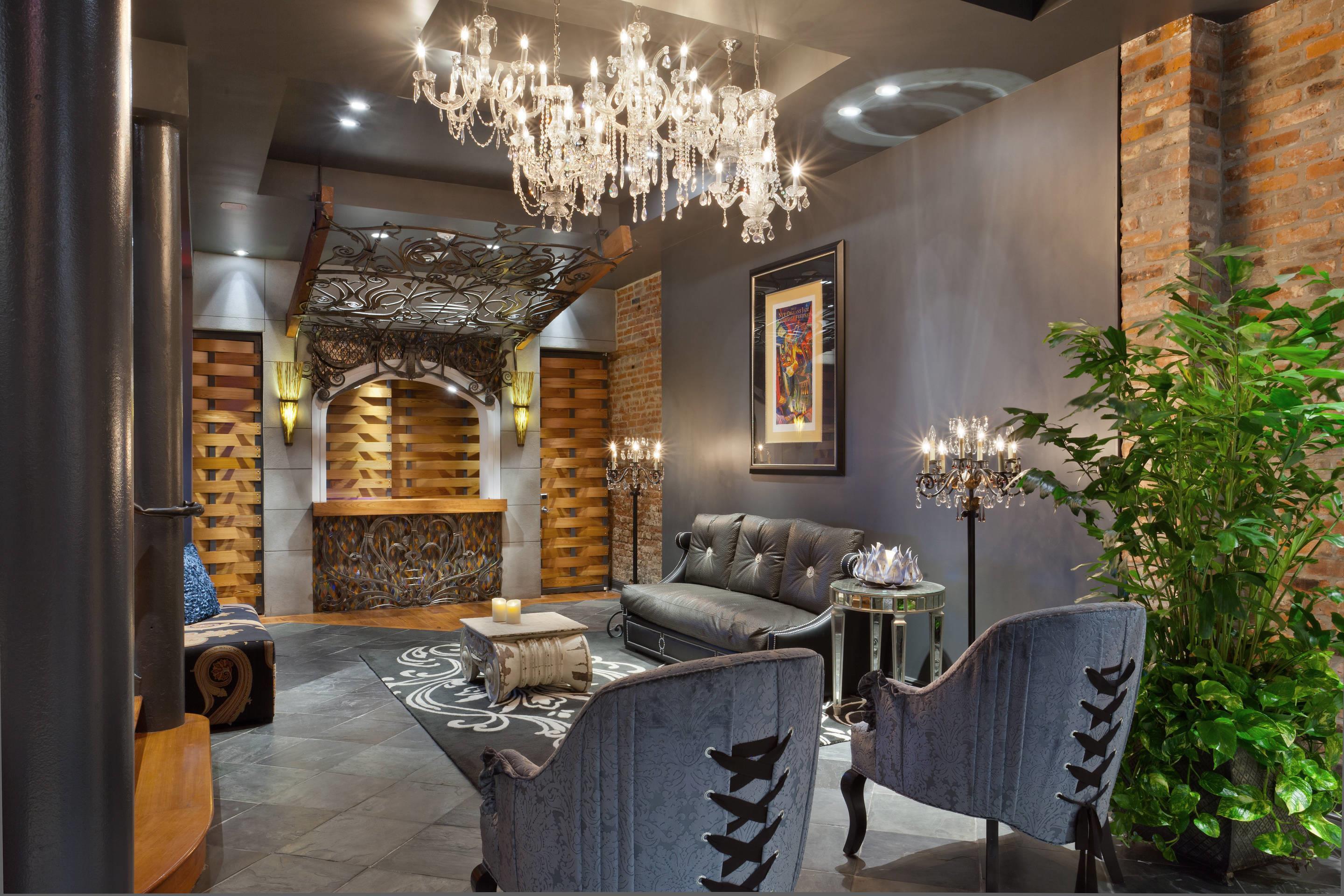 Lobby with sitting area