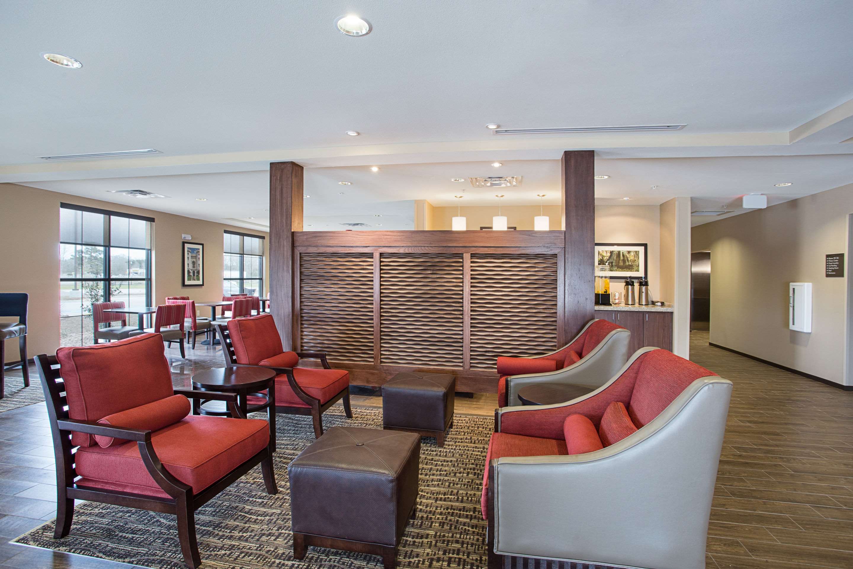 Lobby with sitting area