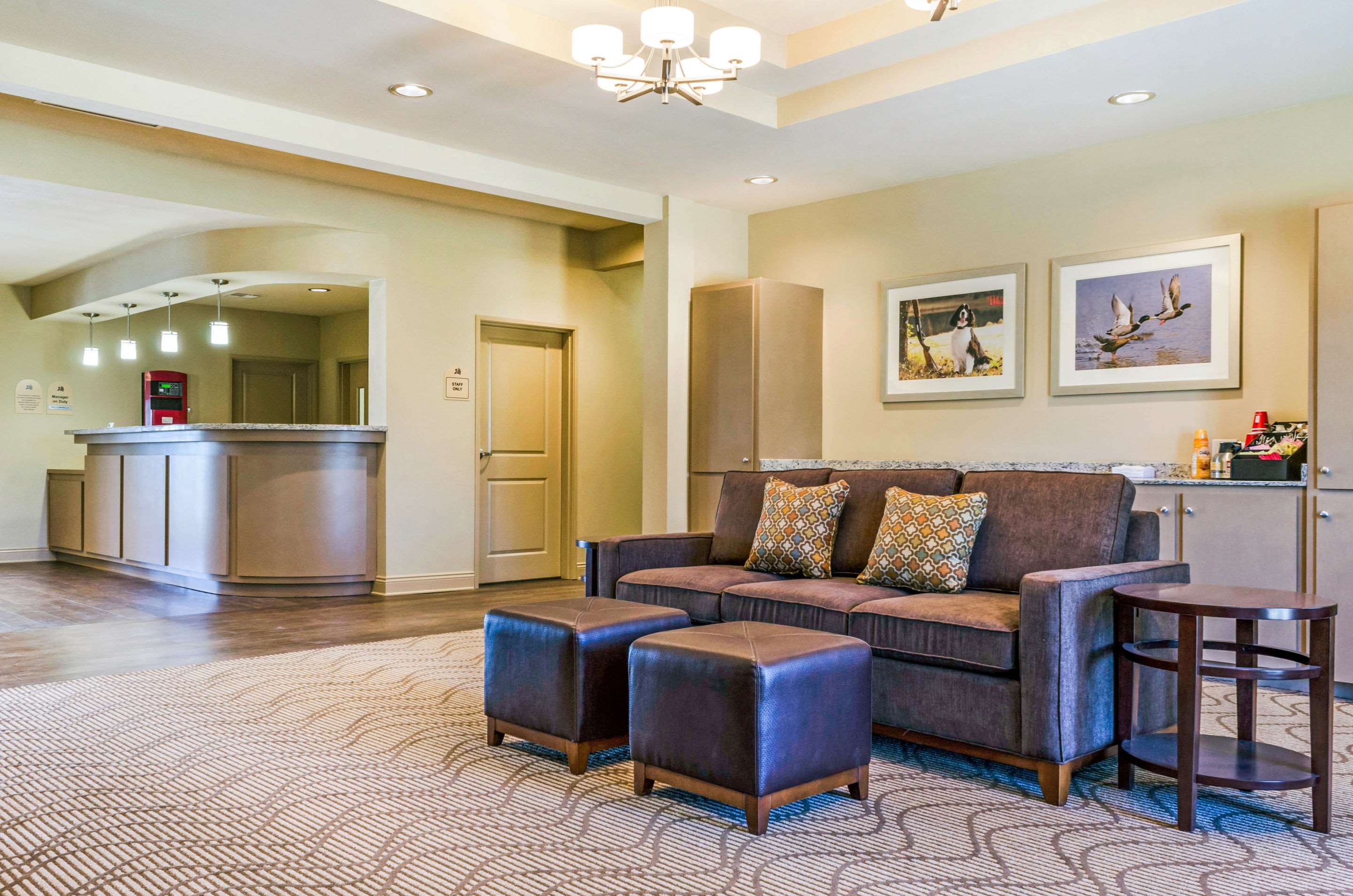 Hotel lobby