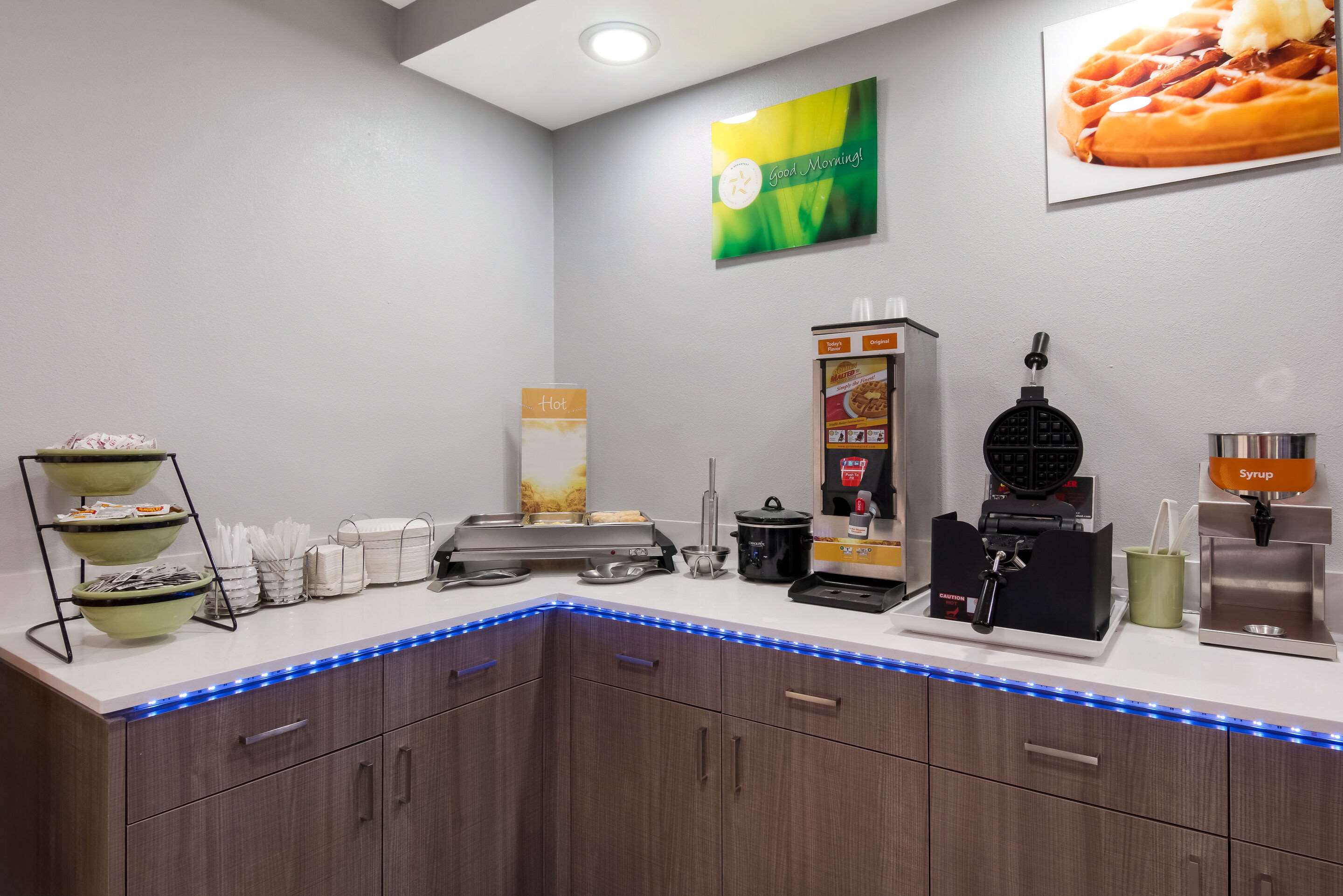 Assorted breakfast items | Quality Inn near Casinos and Convention Center