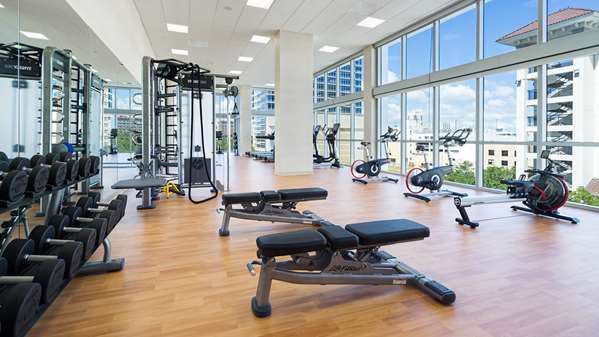 Fitness/ Exercise Room - Hyatt Place Hotel Downtown St Petersburg