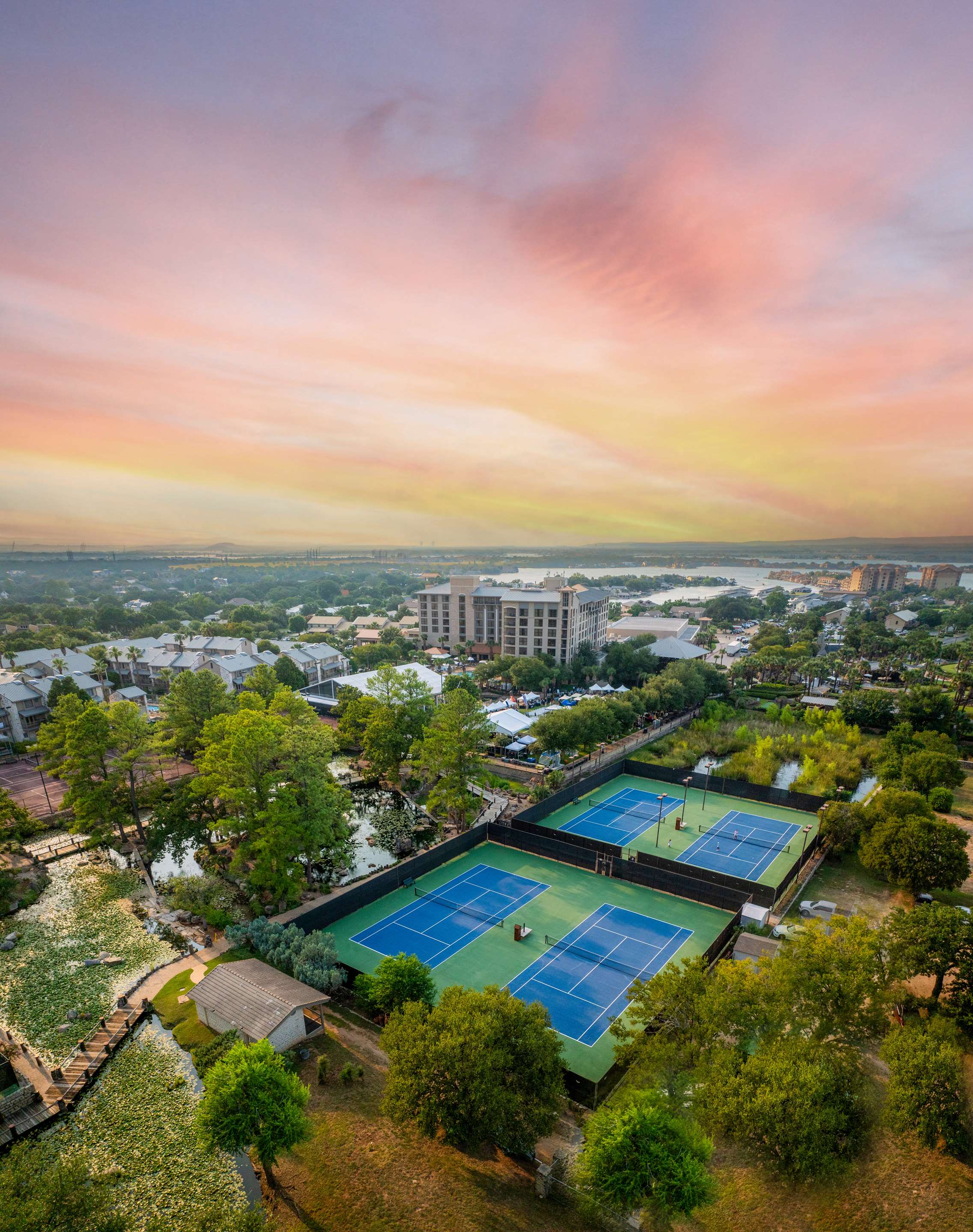 TENNIS COURTS