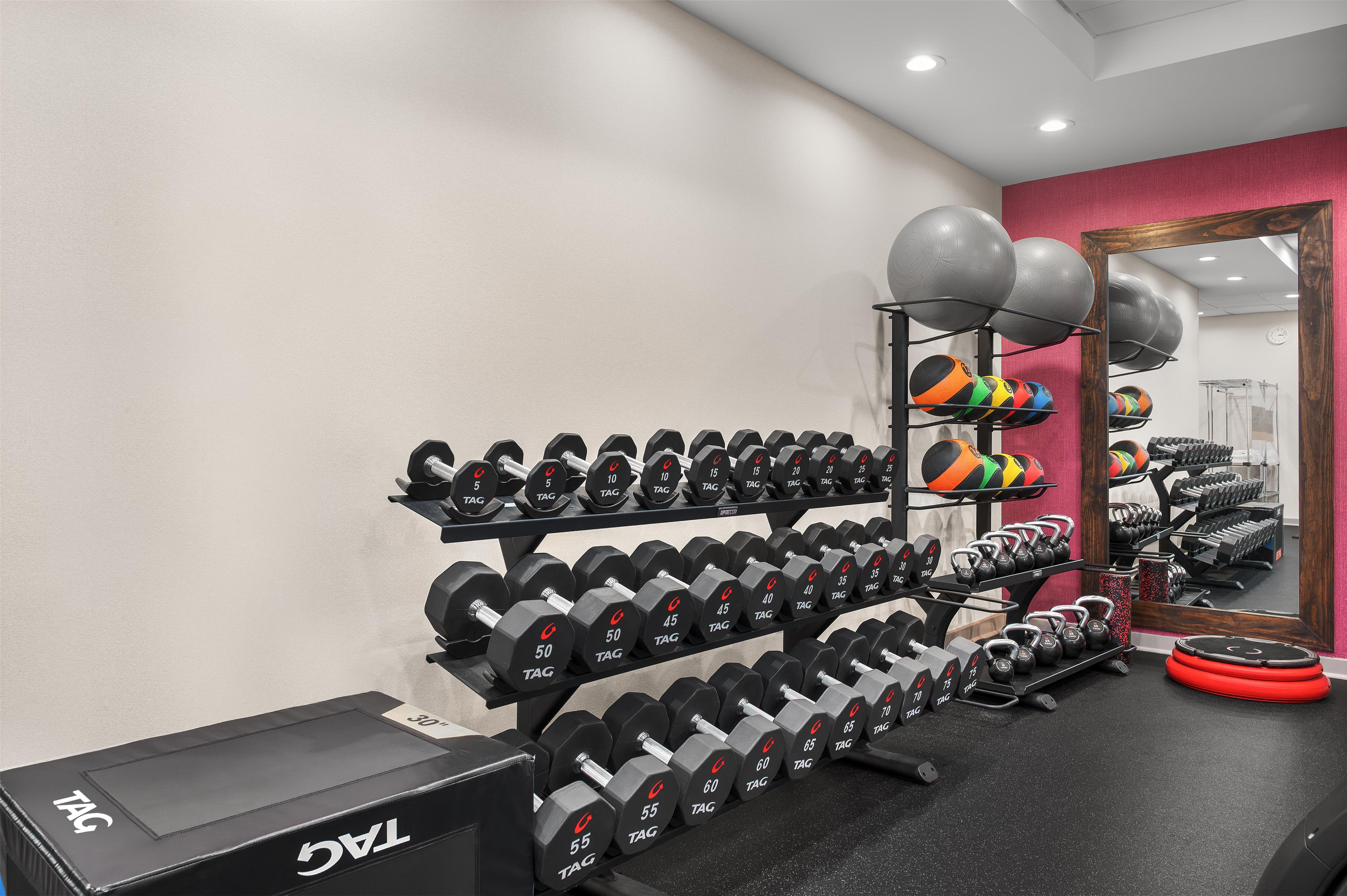 Health club fitness center gym | Home2 Suites by Hilton Lake Charles, LA