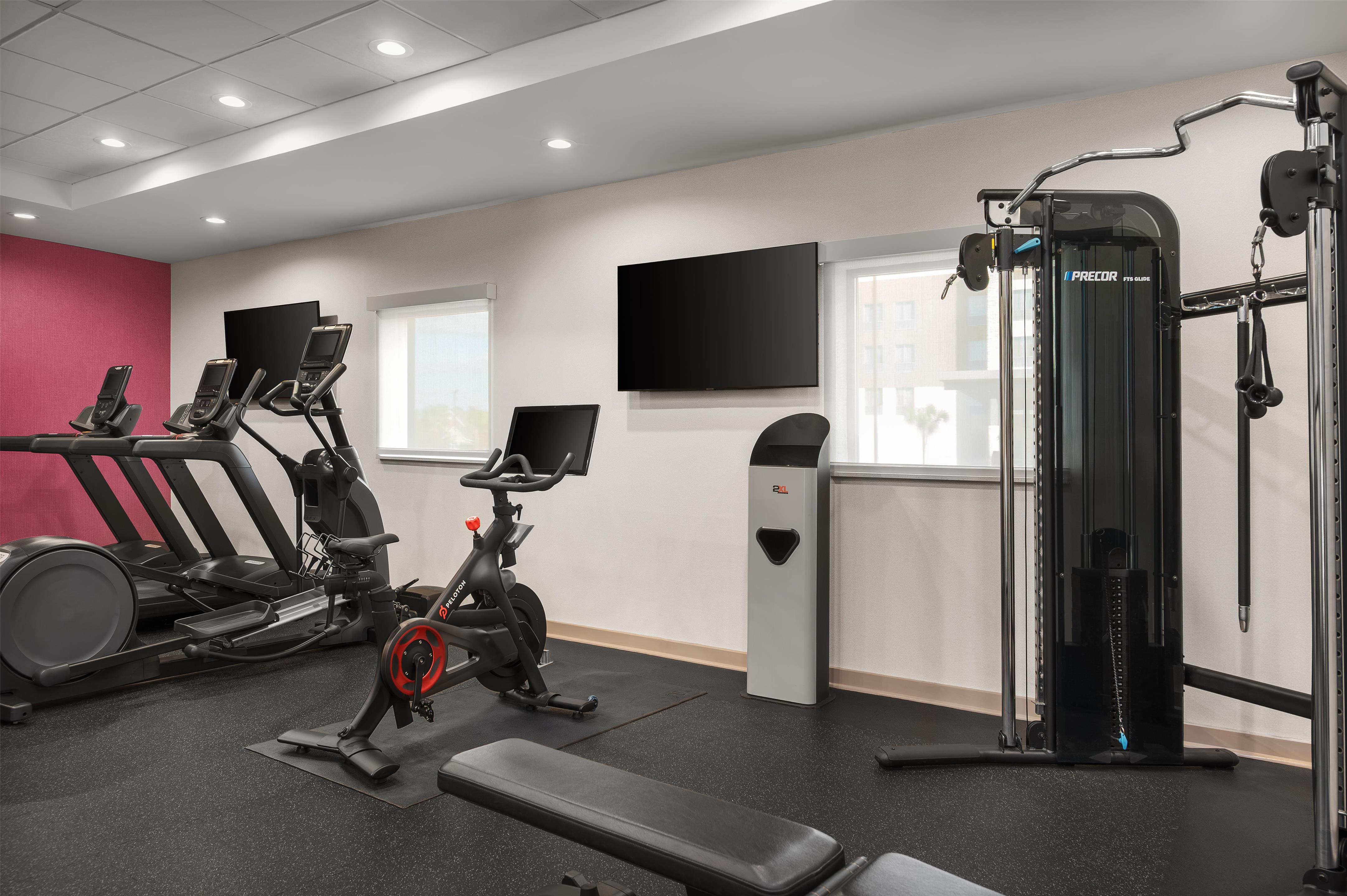 Health club fitness center gym | Home2 Suites by Hilton Lake Charles, LA