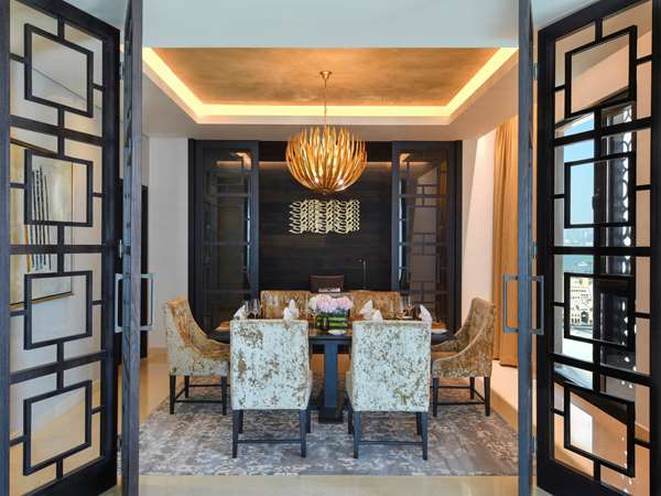 IMPERIAL SUITE, 2 bedrooms, separate living area, dining area, kitchen and 2 terraces