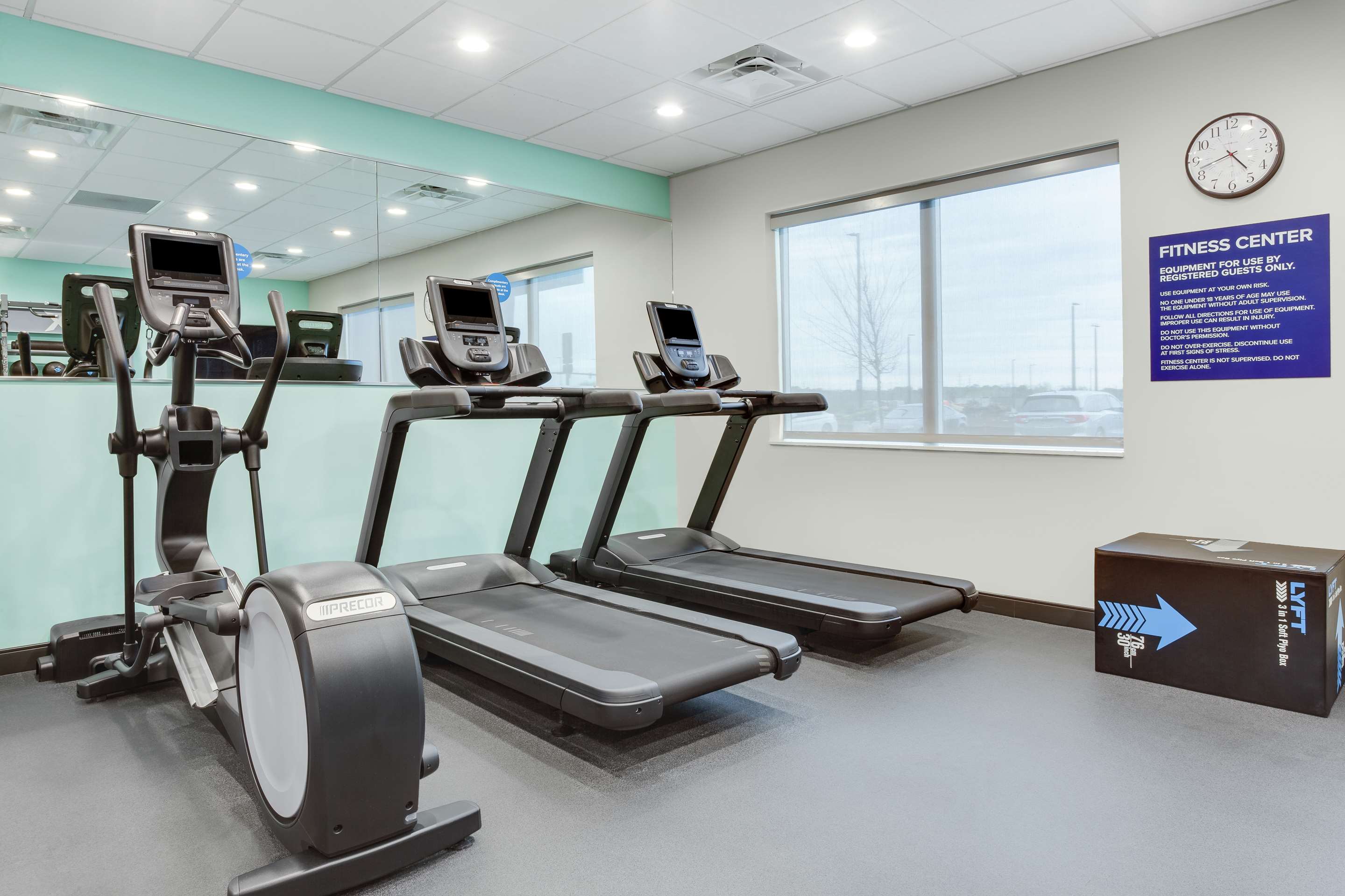 Health club fitness center gym